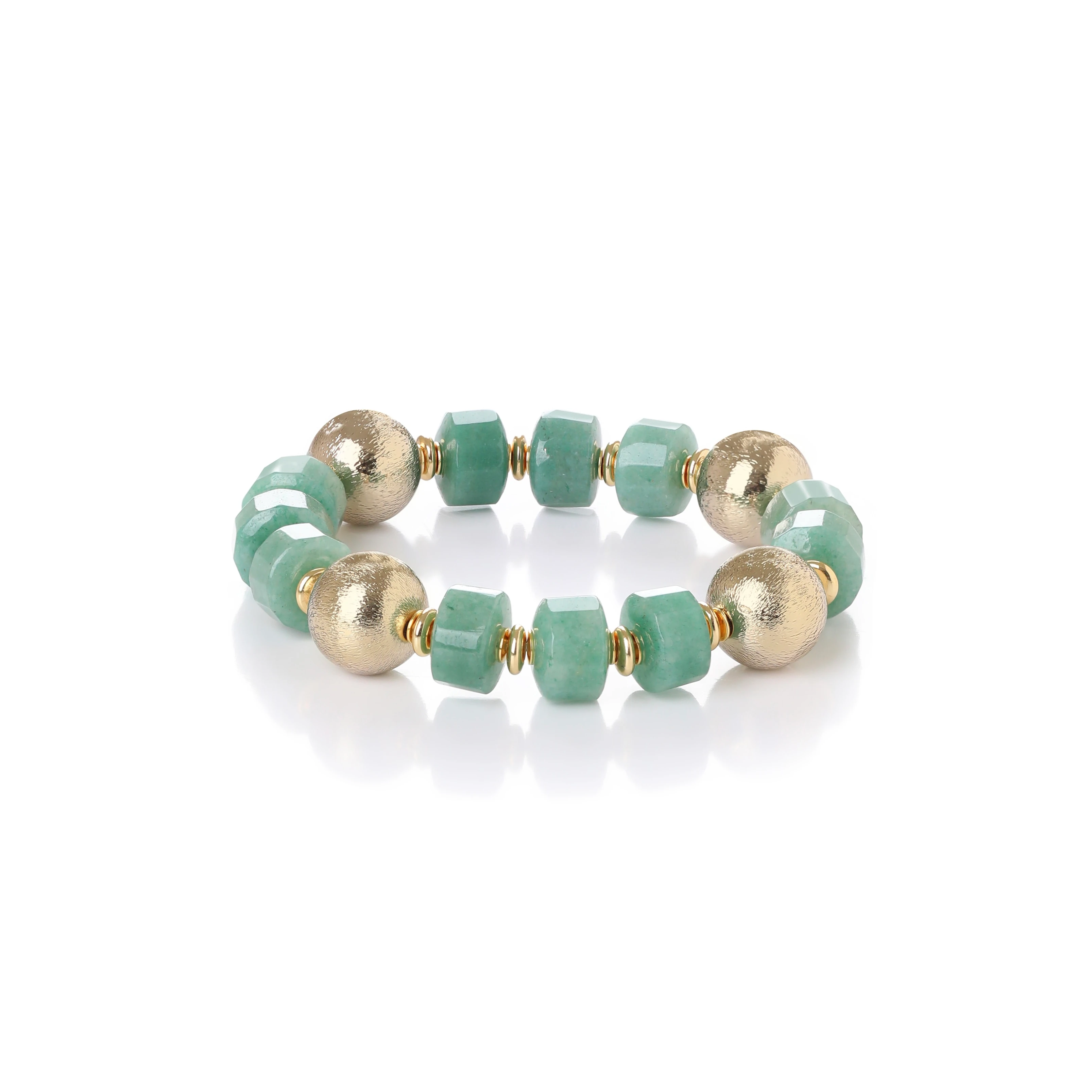 Doğanın Kalbi Aventurin Taşı Bileklik