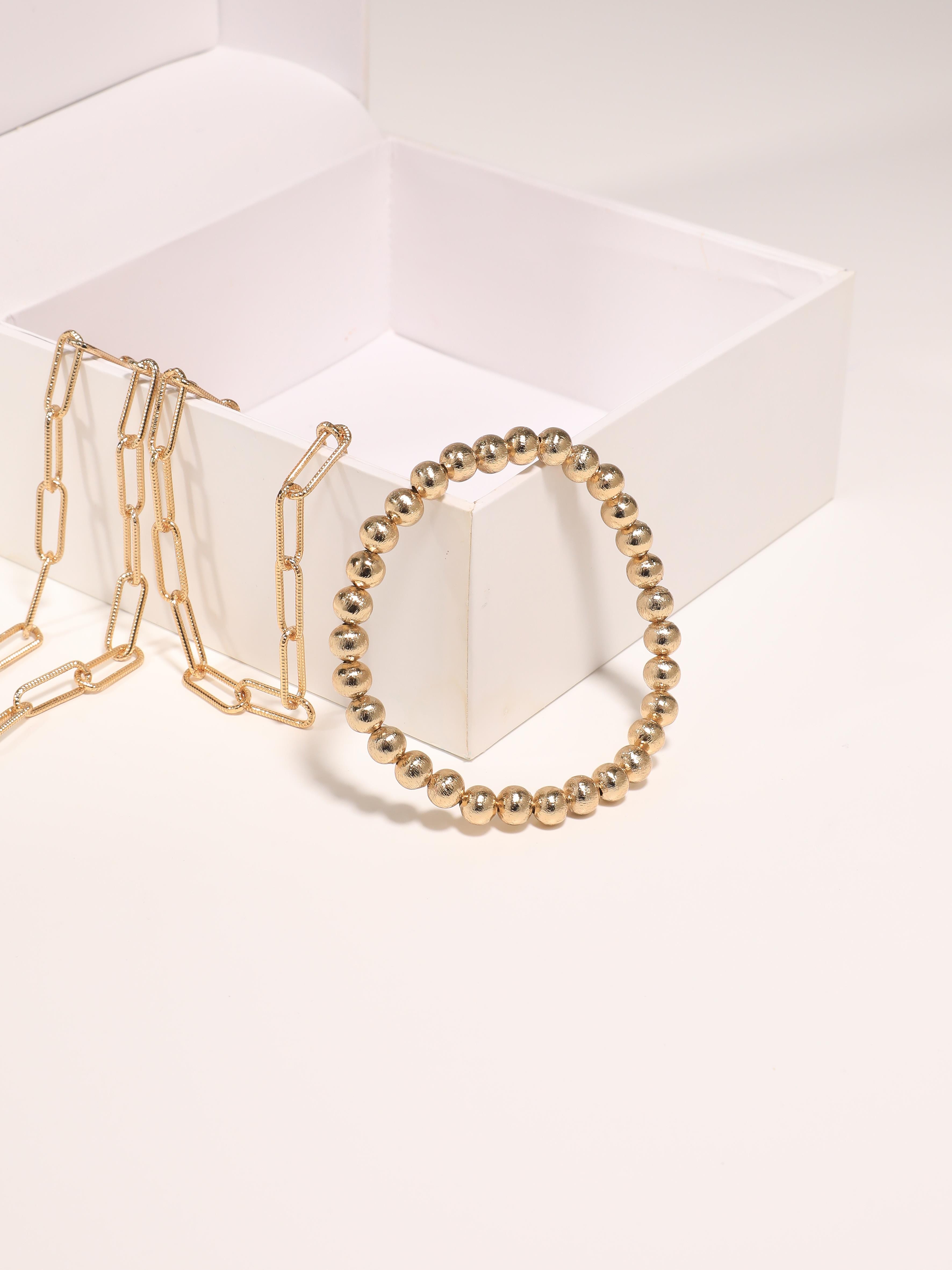 Minik Gold Top Bileklik