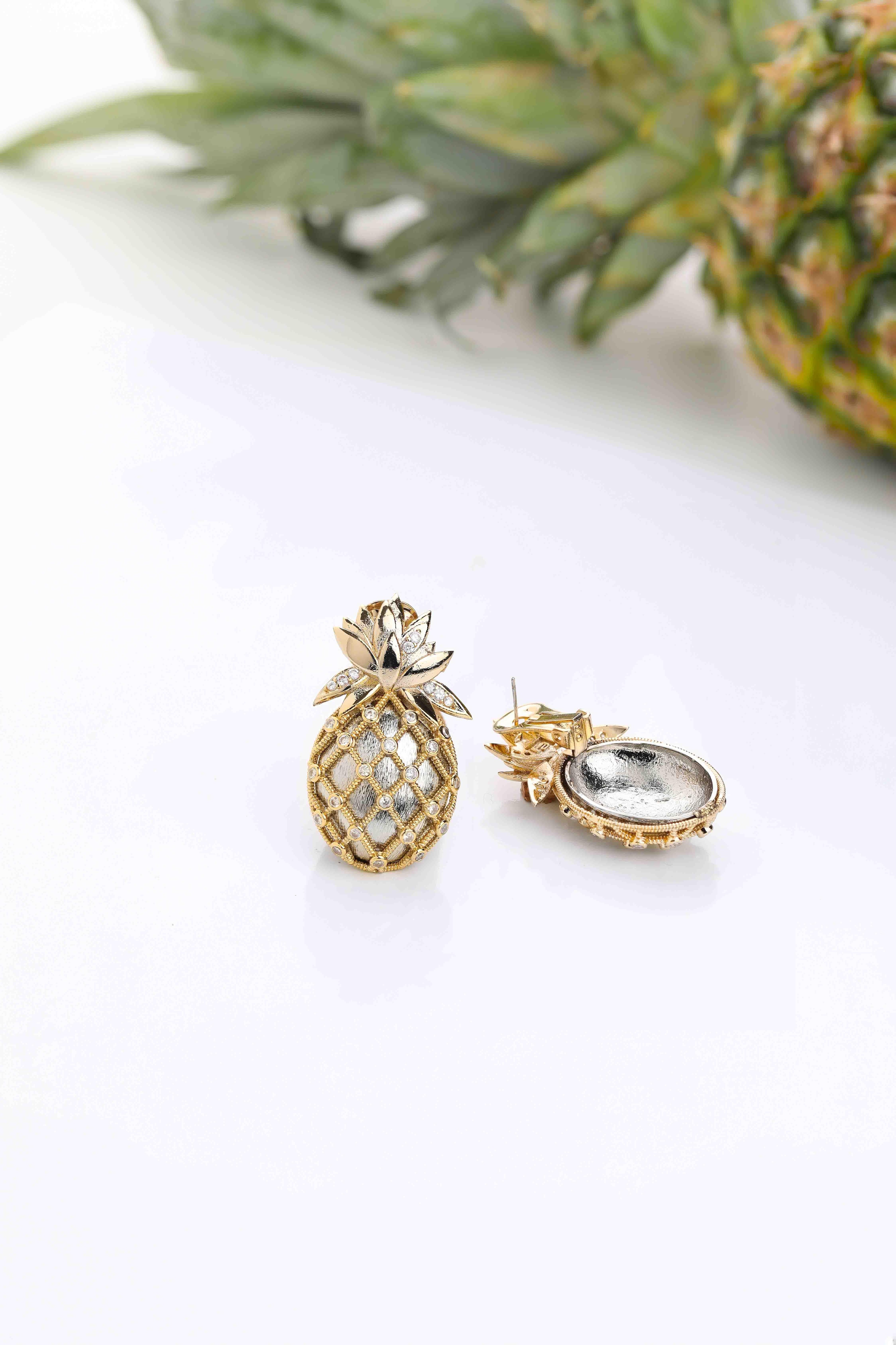 Ananas Küpe