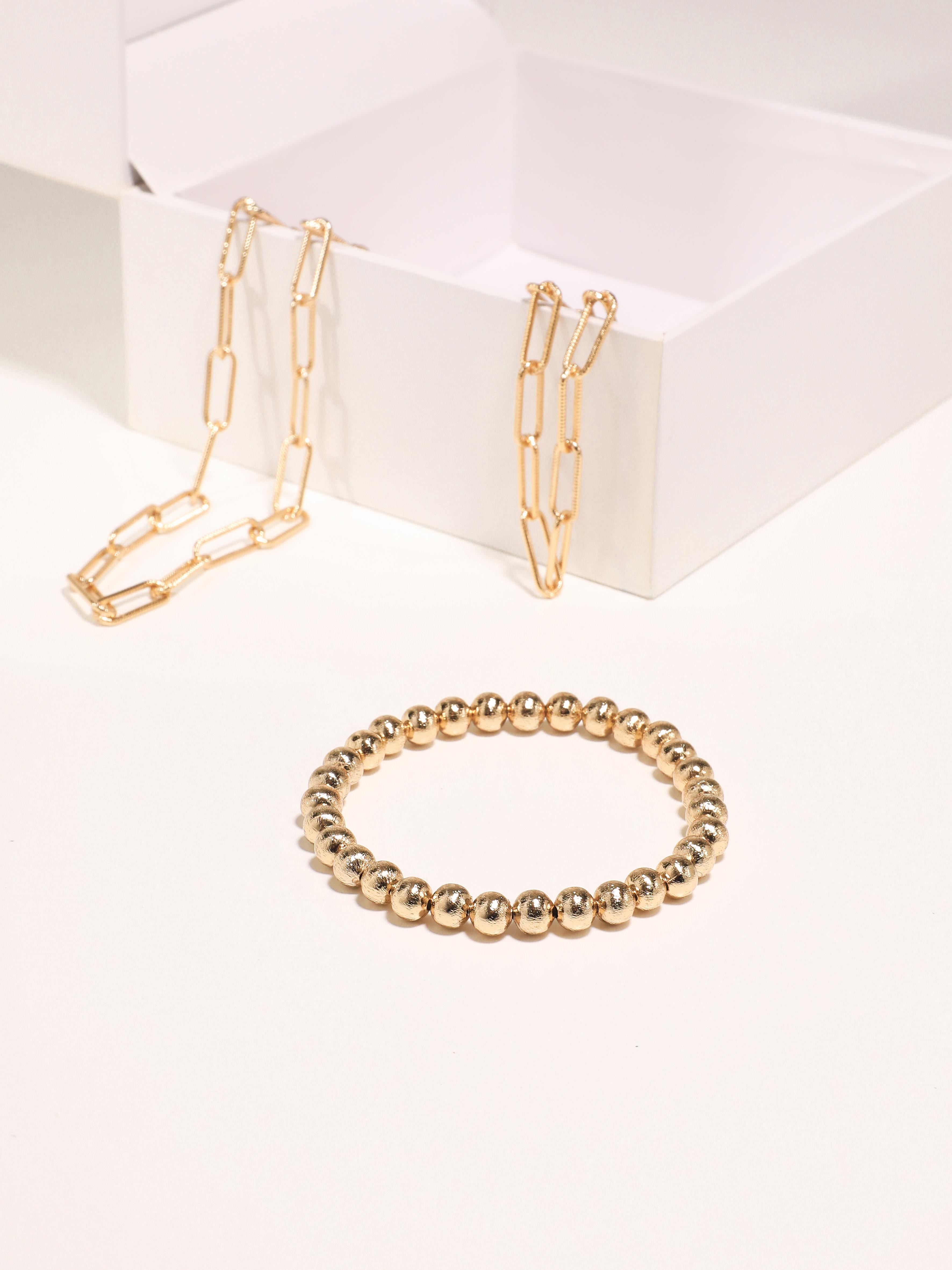 Minik Gold Top Bileklik