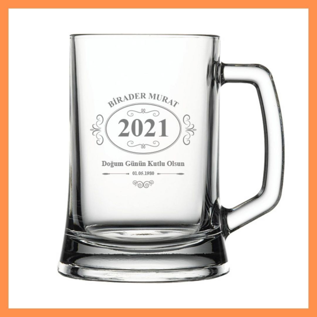 Beer Glass - Personalized - Birthday Gift - Gift