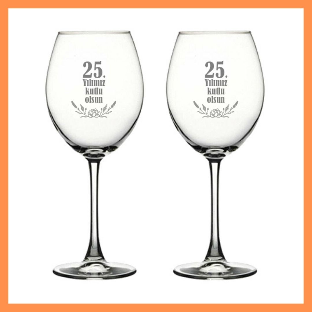 Double Wine Glasses - Anniversary Special - Gift