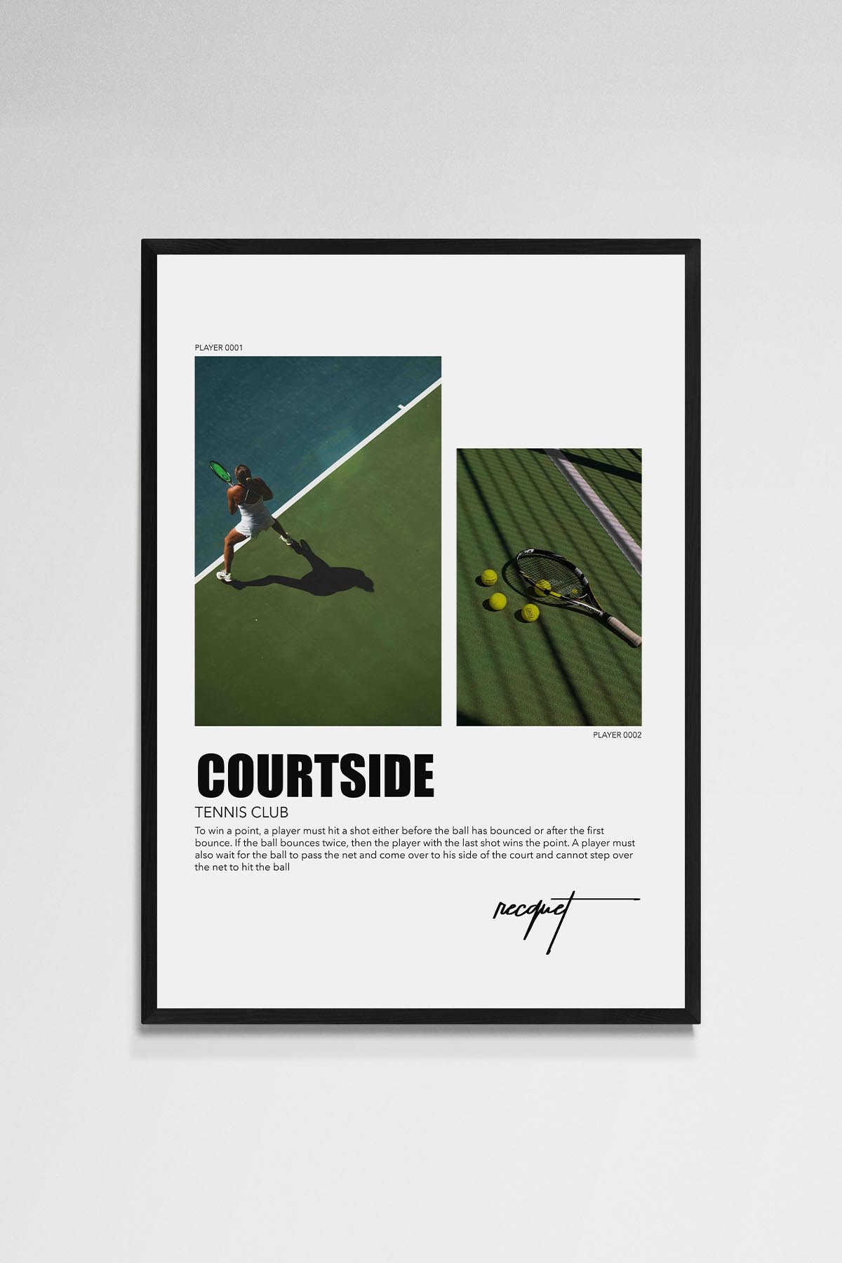Courtside Poster