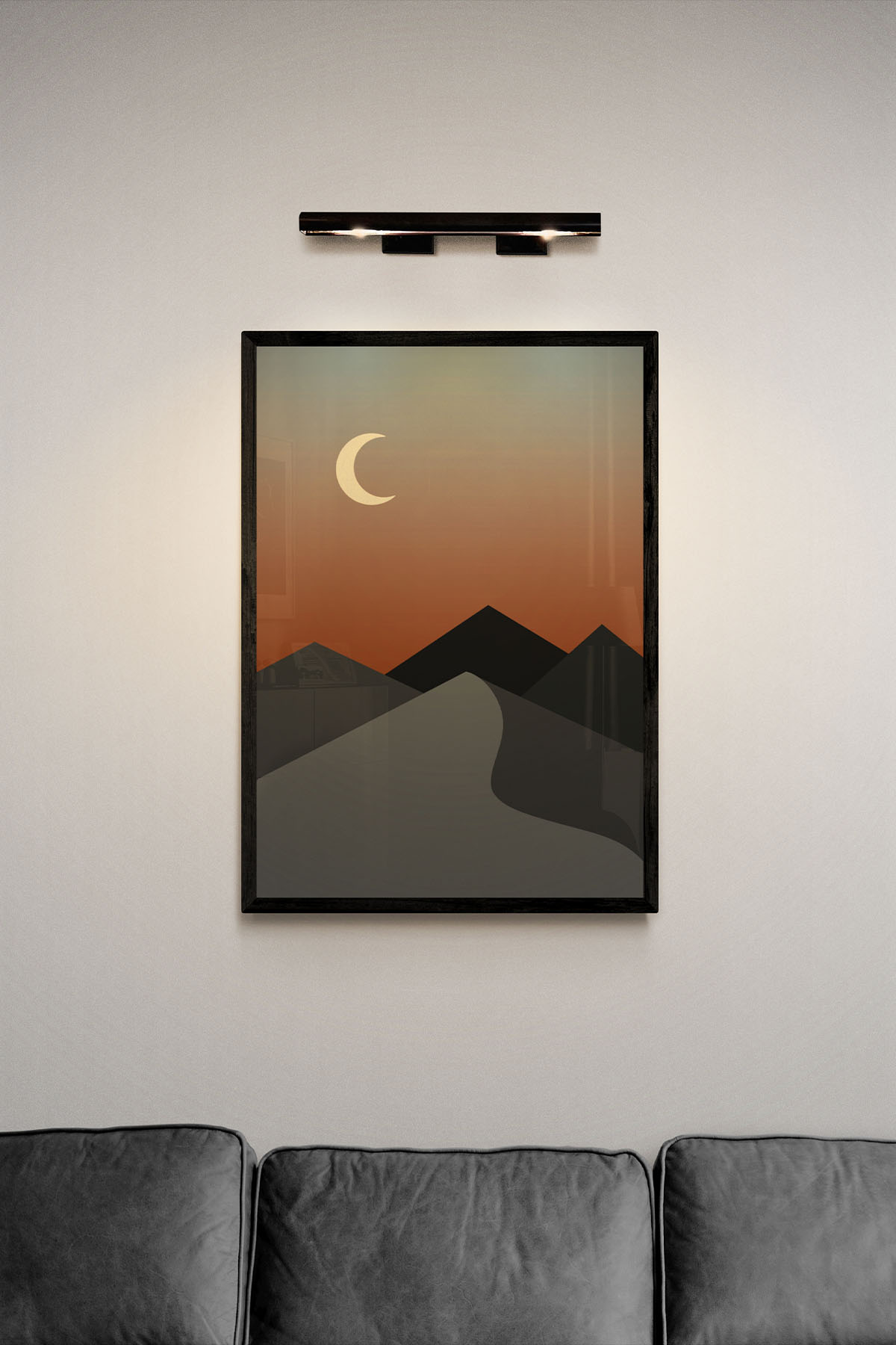 Desert Night Poster