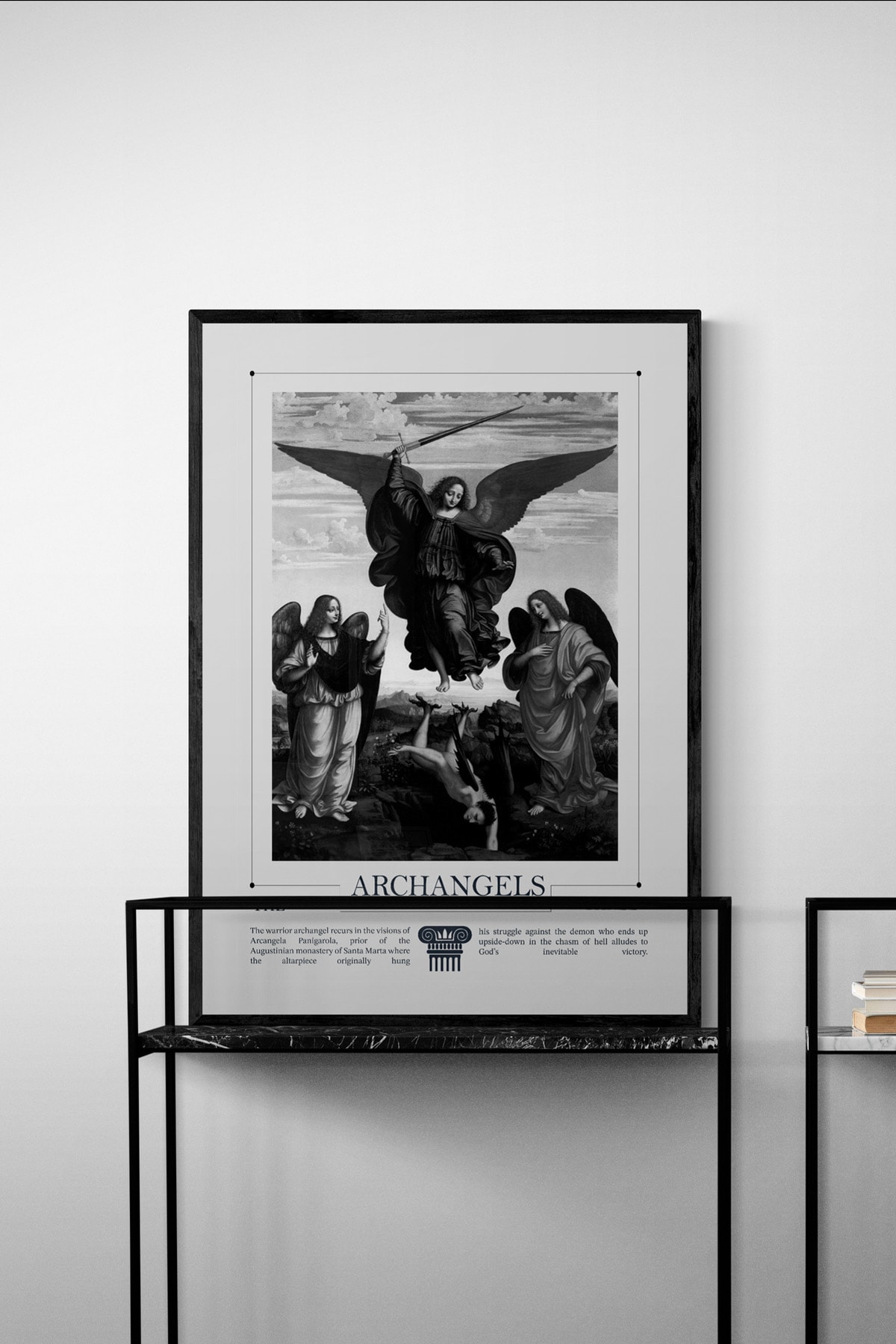 Archangels Black Poster