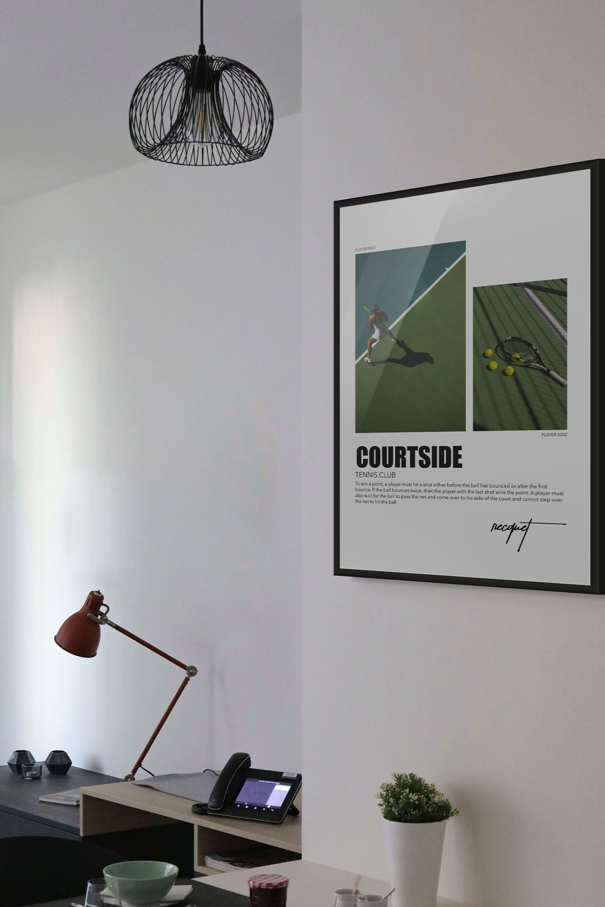 Courtside Poster