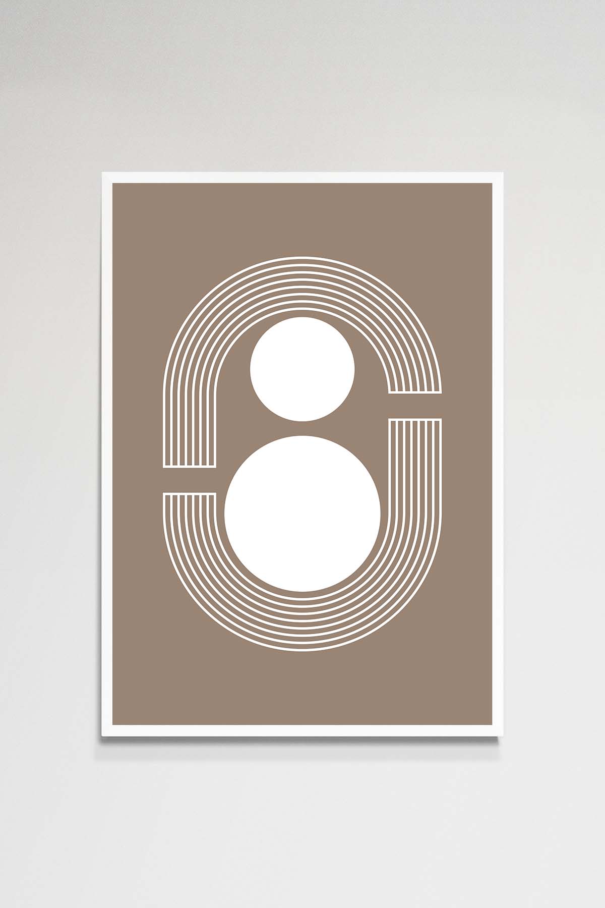 Abstract Latte İkili Set