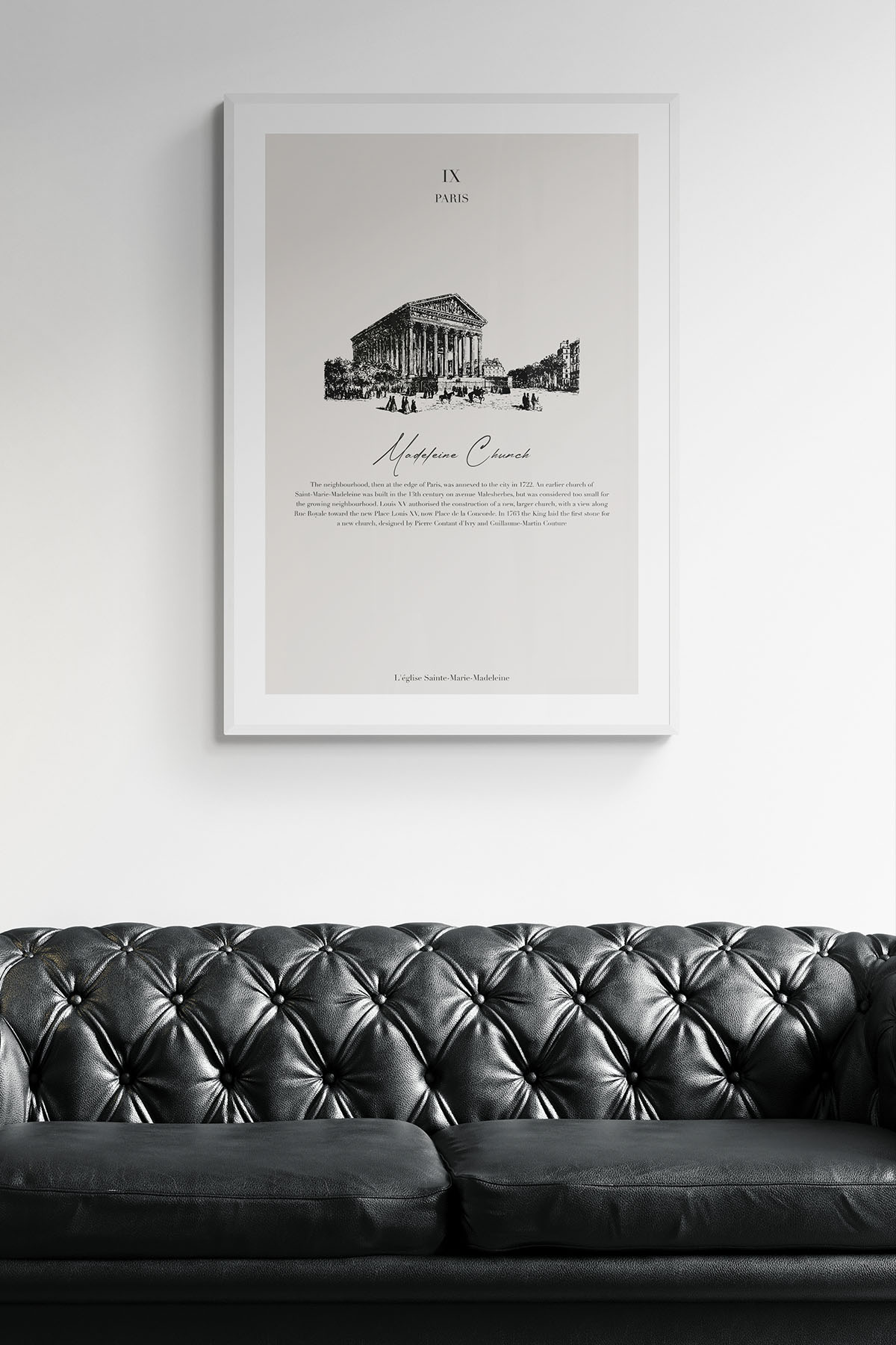 Madeleine Church Poster