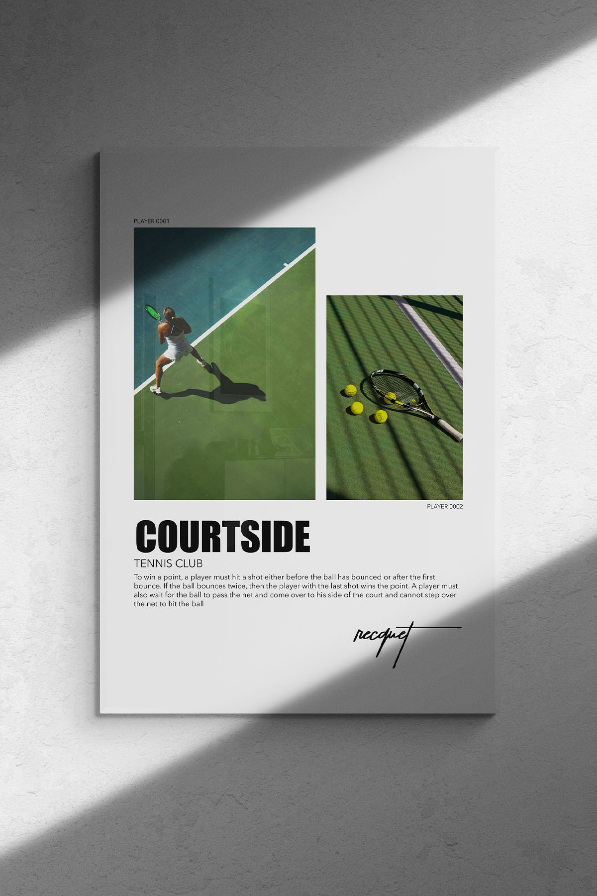 Courtside Poster