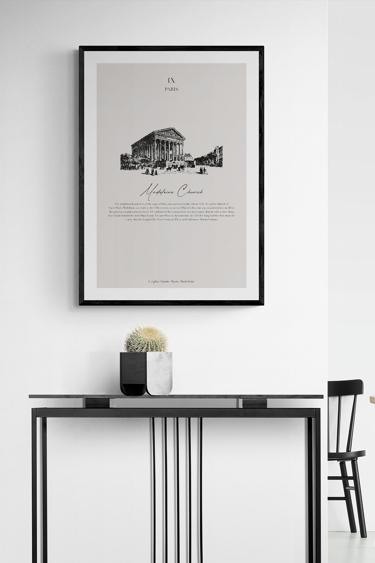 Madeleine Church Poster