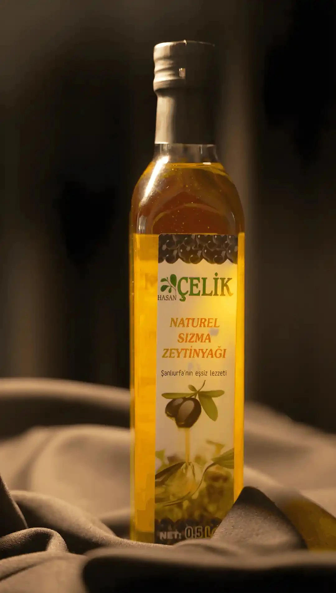 Soğuk Sıkım Sızma Zeytinyağı 0.5 Lt.