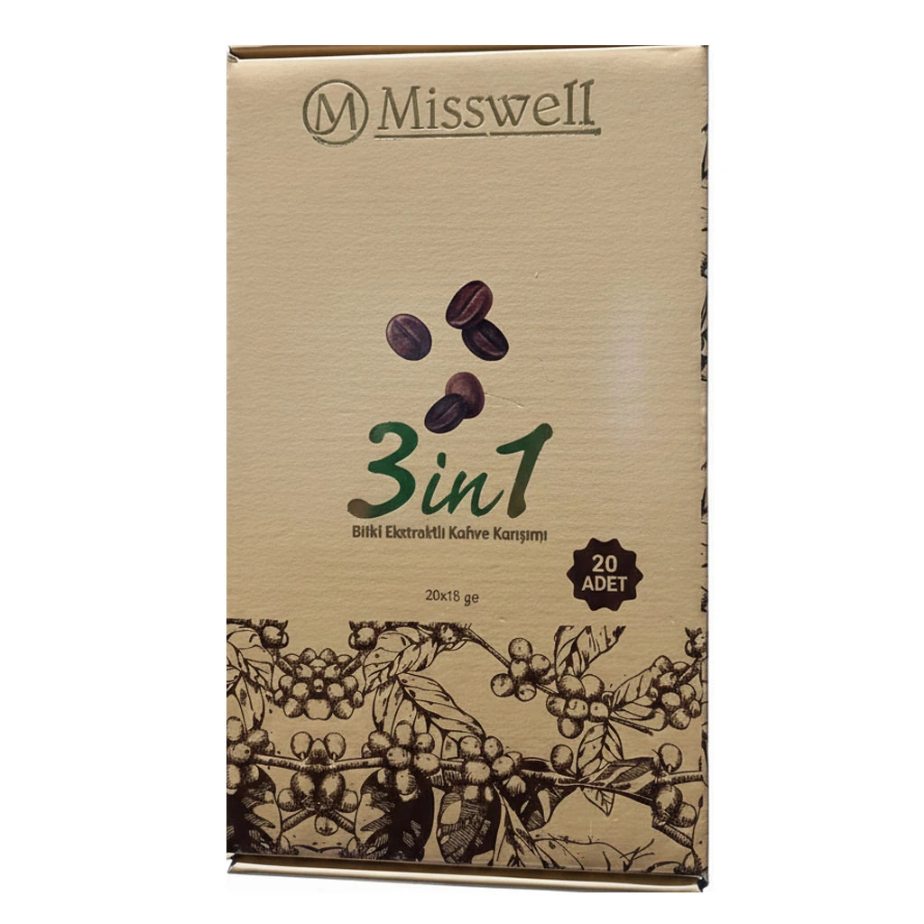 3İN1 BİTKİ EKSTRATLI KAHVE 