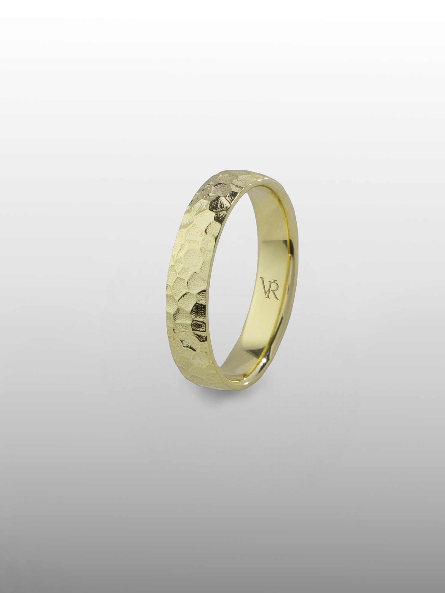 Hammered Band Ring