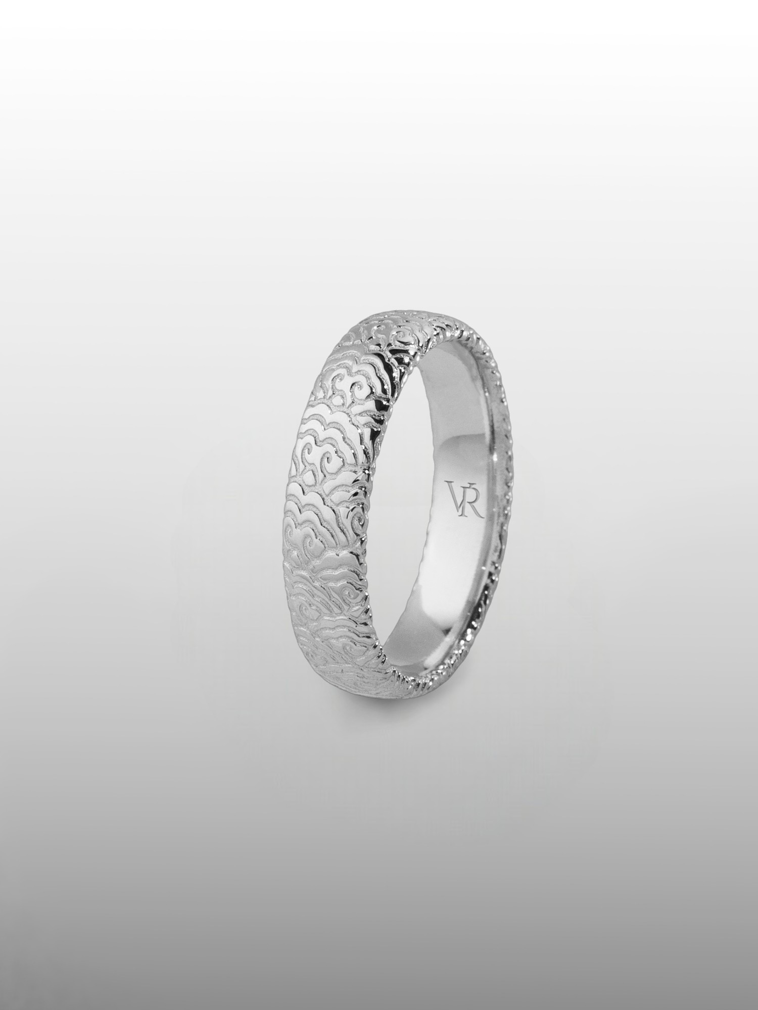 Japanese Cloud Band Ring