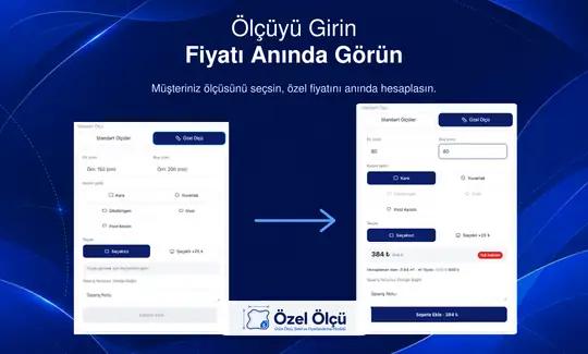 Özel Ölçü | Ürün Ölçü, Şekil ve Fiyatlan ekran görüntüsü 6