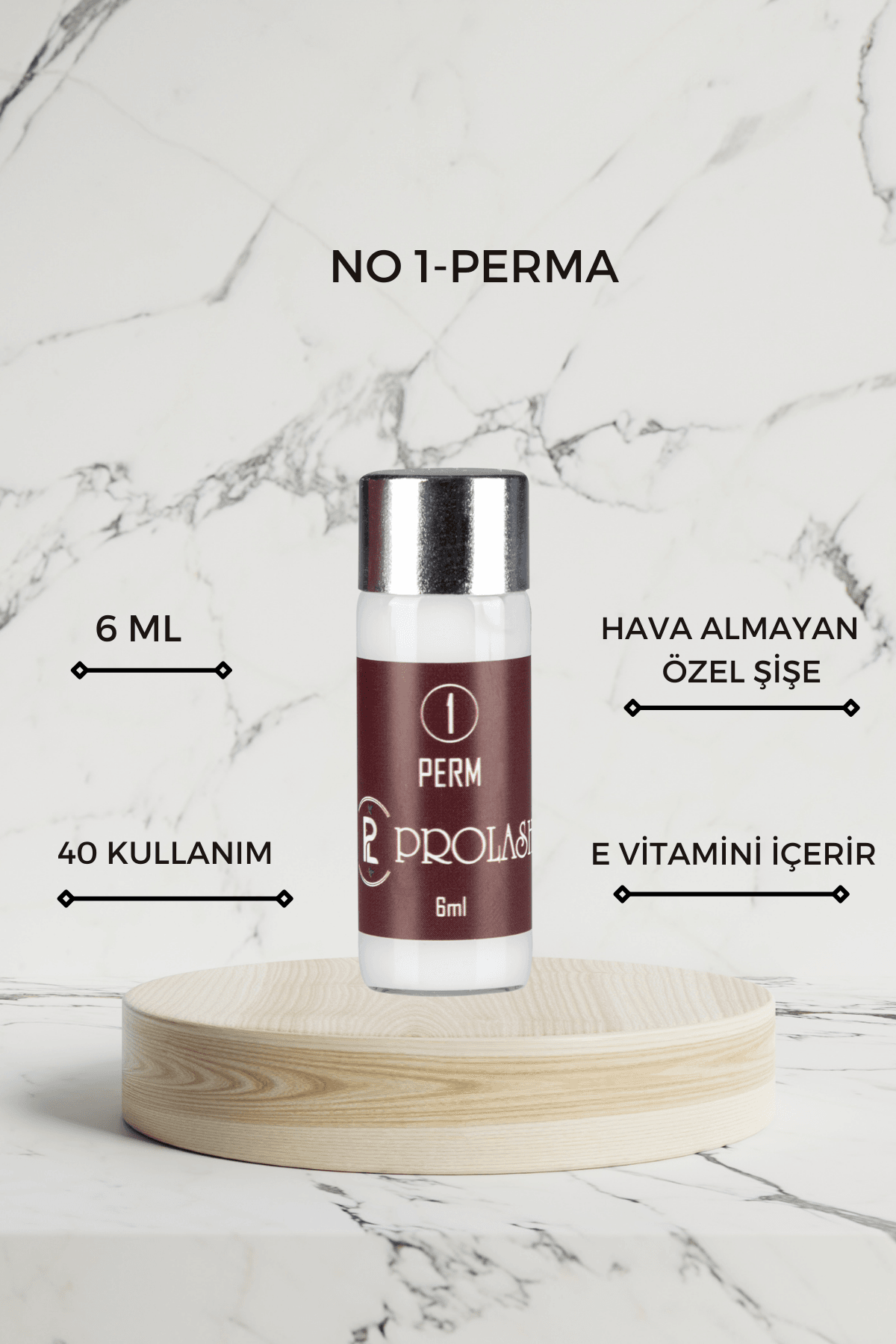 1 Numara Kıvırıcı Solüsyon-PERMING (6 ML)