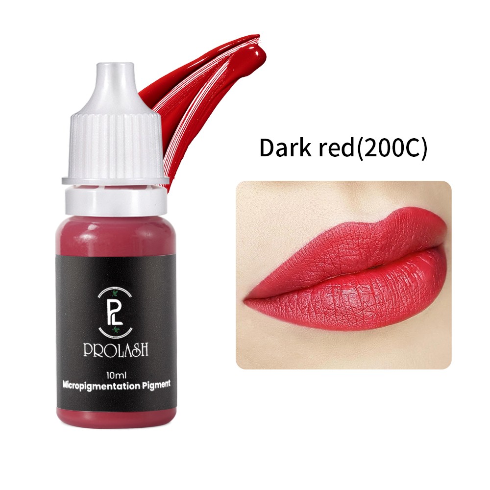  PROLASH Pigmentation DARK RED Kalıcı Makyaj Dudak Boyası 10 ML