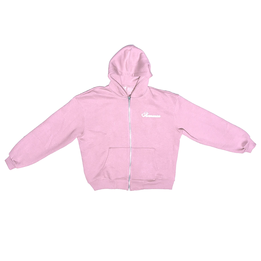 Basic Pink Zip