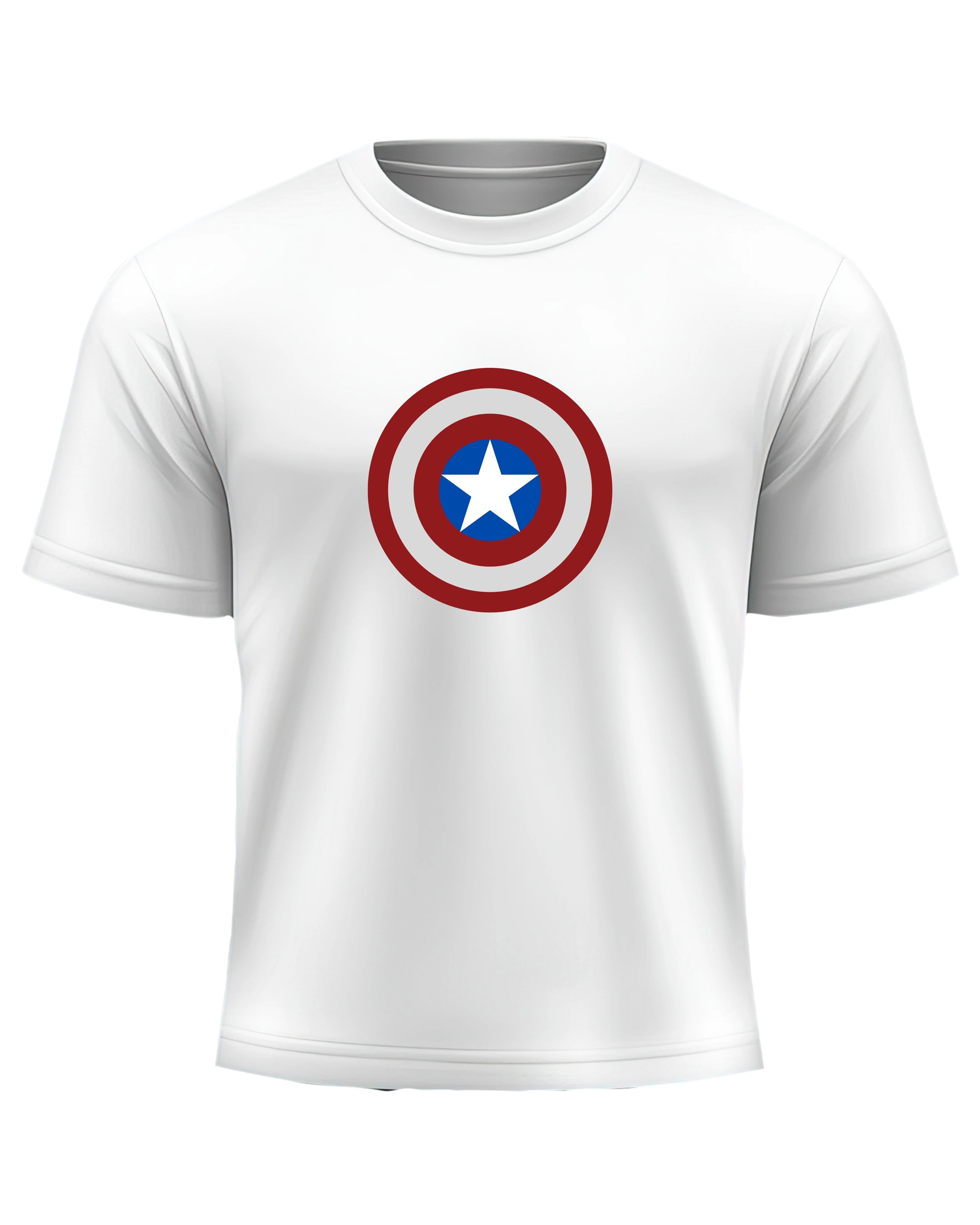 Kaptan Amerika T-Shirt - Beyaz