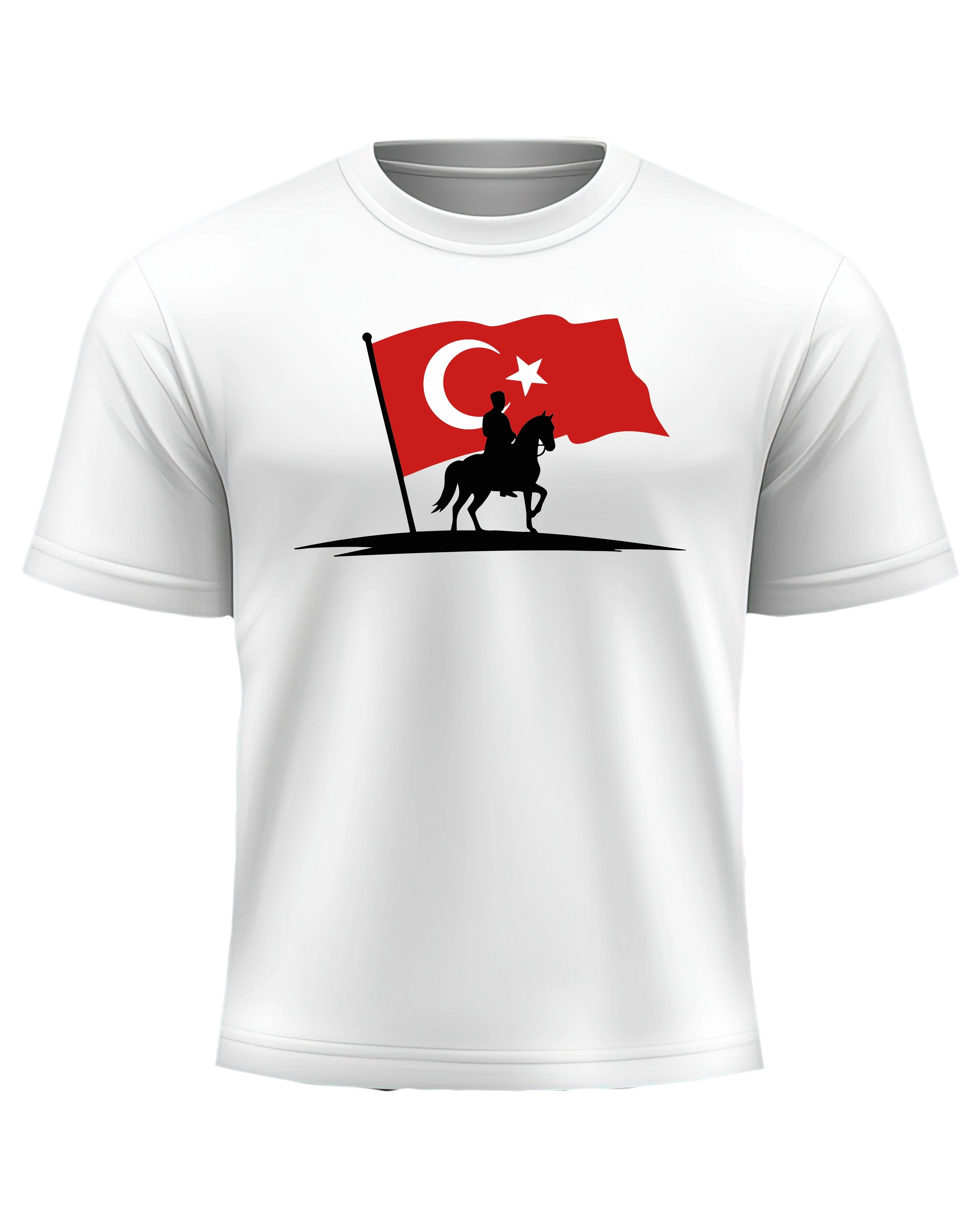 Mustafa Kemal Atatürk T-Shirt - 2 - Beyaz