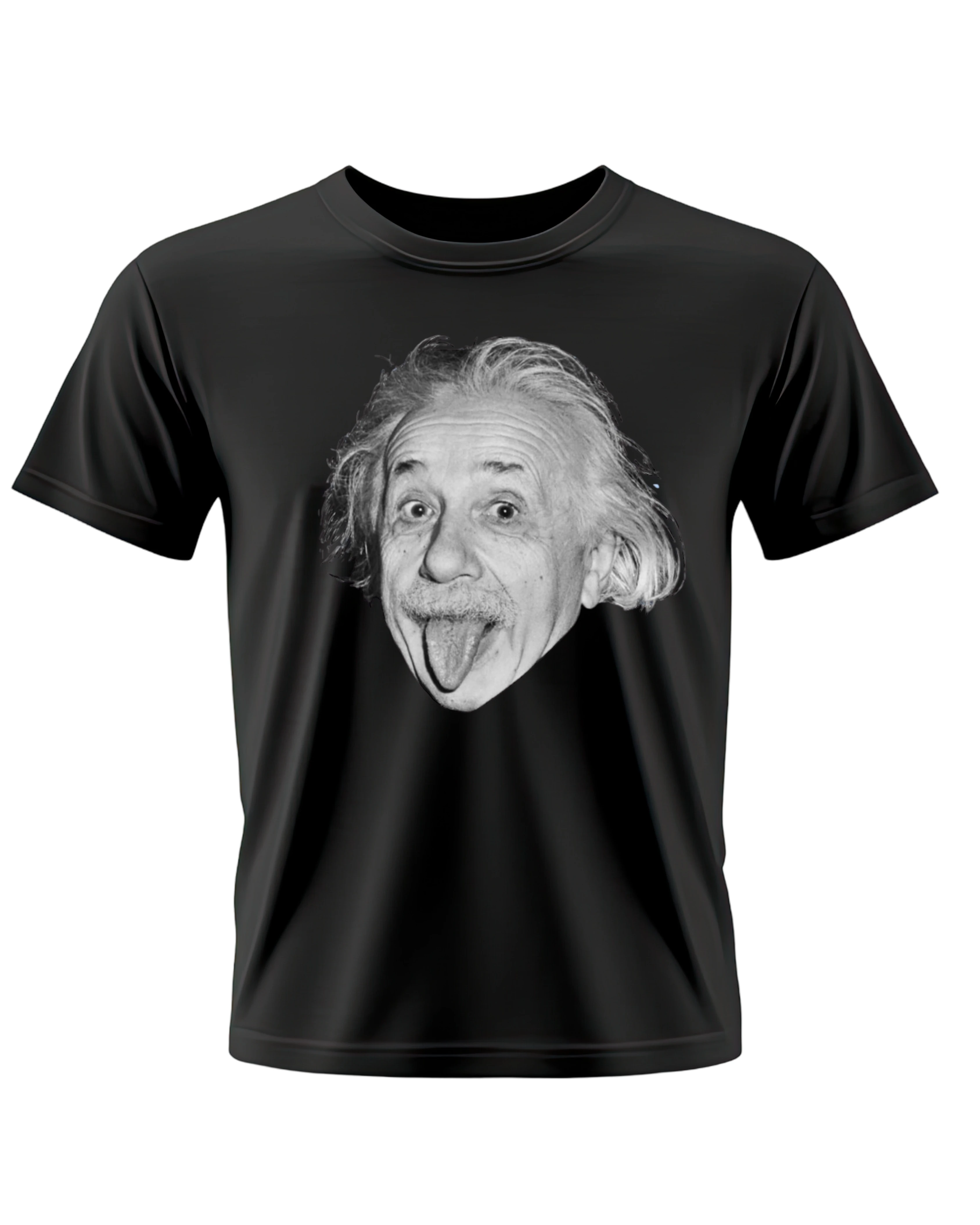 Einstein T-Shirt - Siyah
