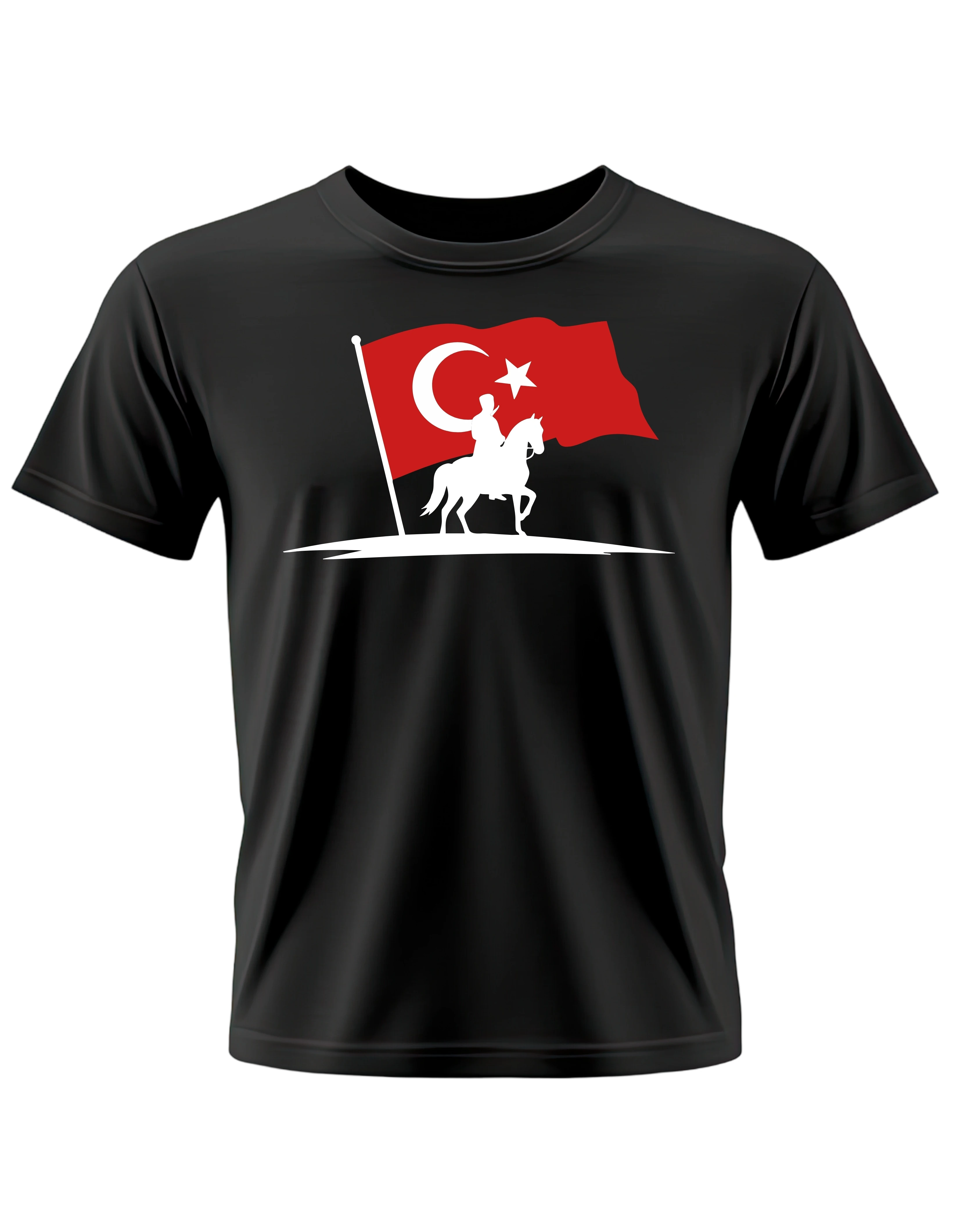 Mustafa Kemal Atatürk T-Shirt - 2 - Siyah