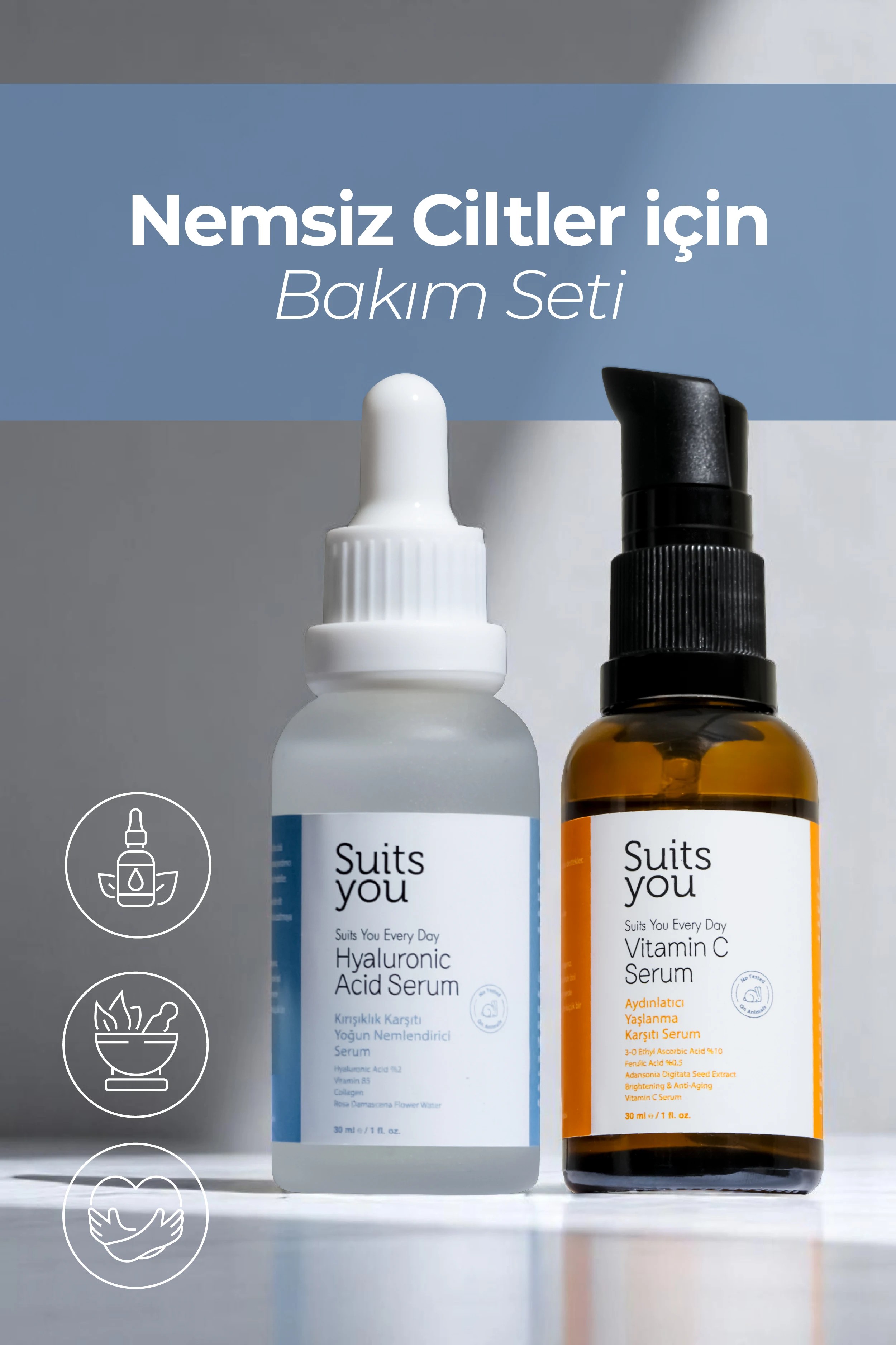 Suits You Nemsiz Ciltler için Bakım Seti 