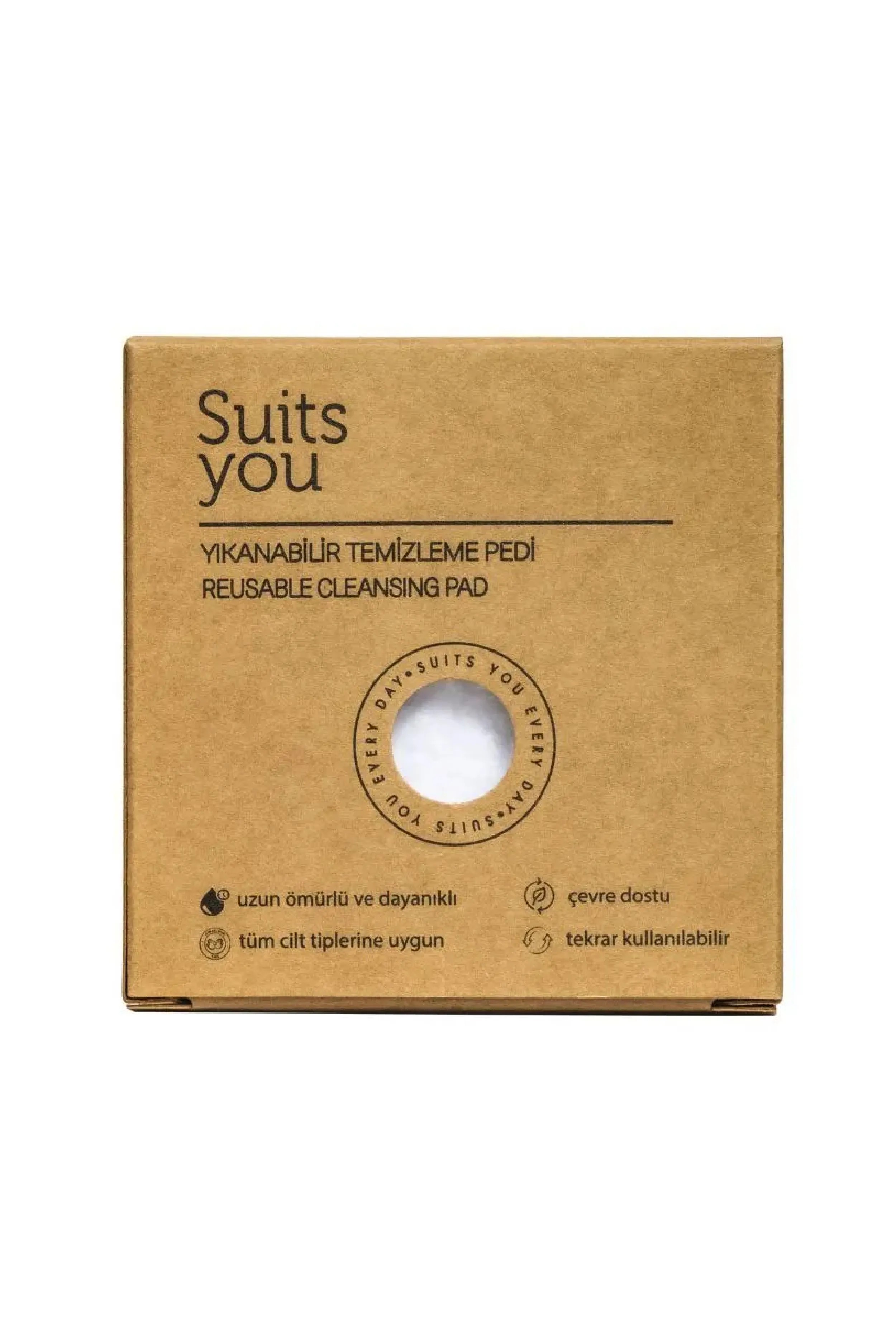Yıkanabilir Temizleme Pedi – Reusable Cleansing Pad