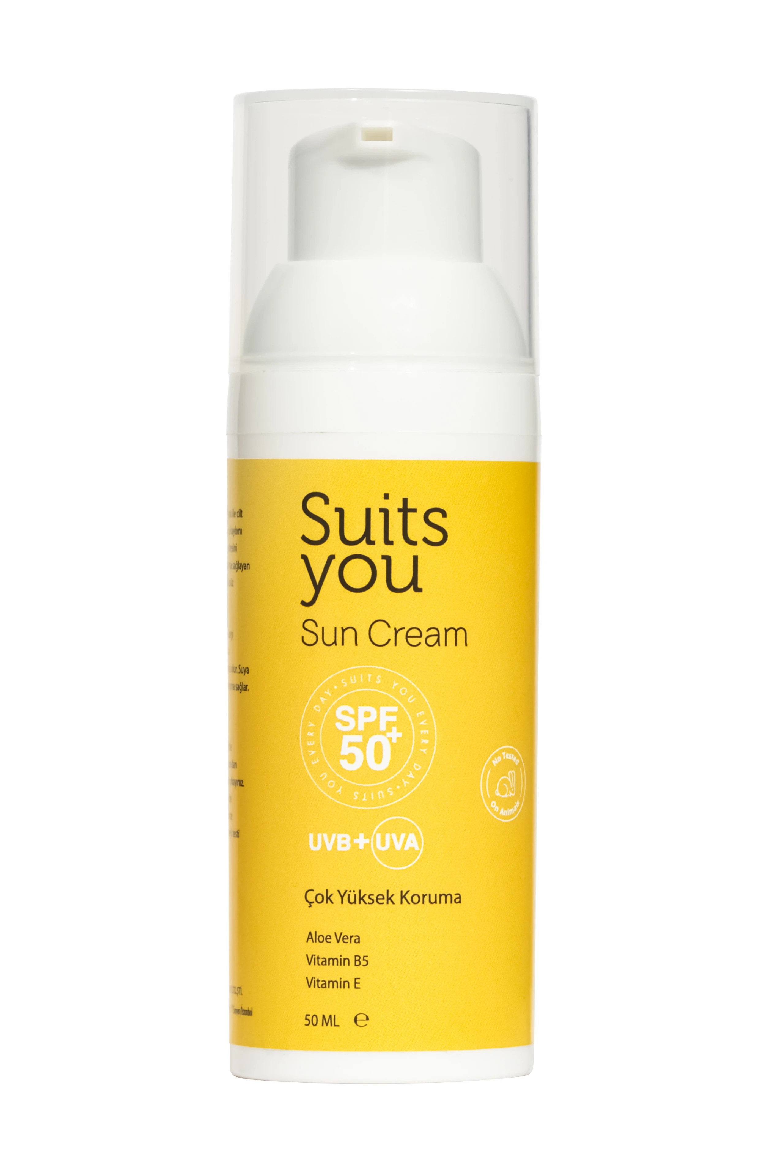 Güneş Kremi - Mineral Filtreli SPF50 Güneş Kremi 50ml