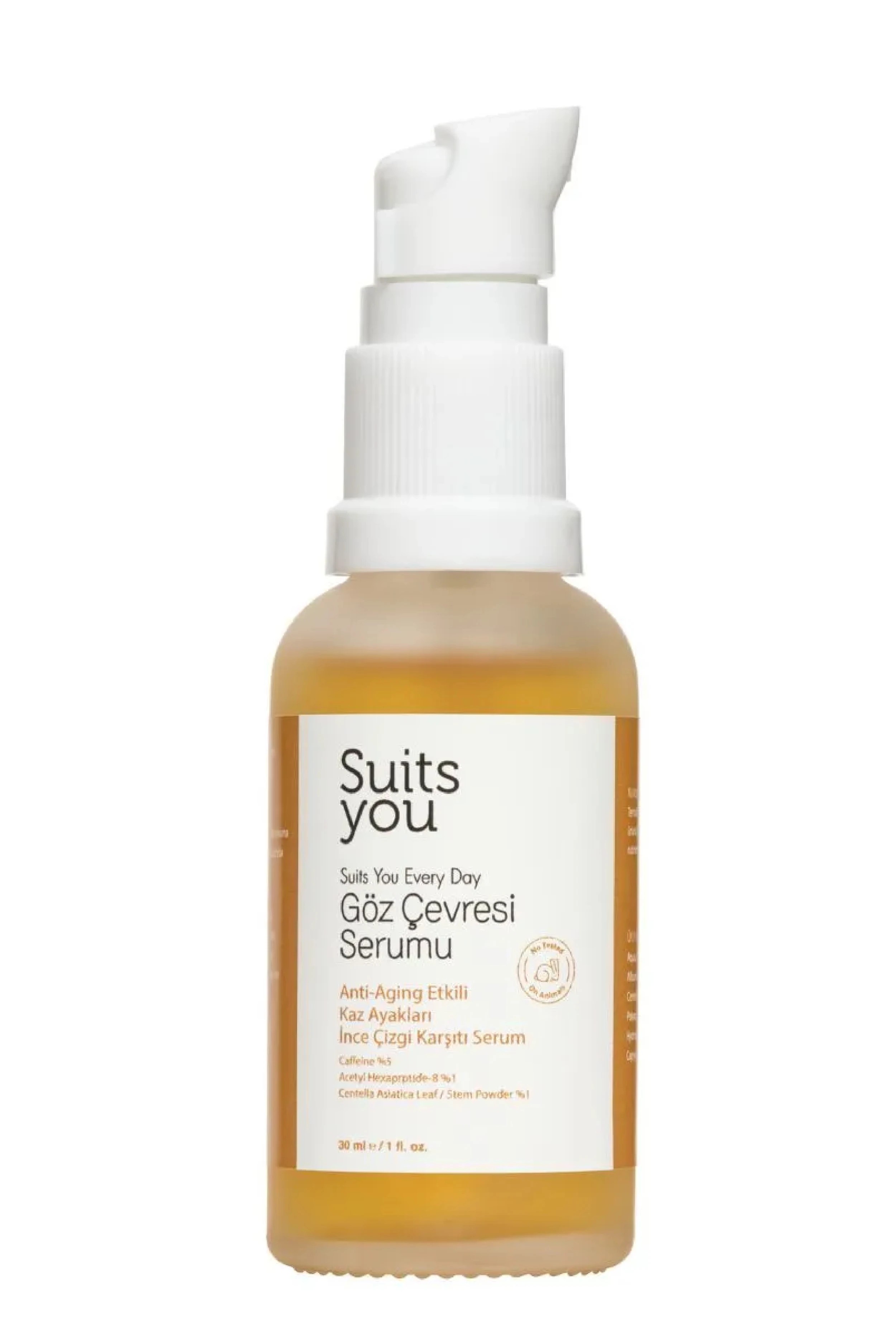 Göz Çevresini Aydınlatıcı, Anti-Aging Etkili, Koyu Halka Görünümünü Azaltan Göz Çevresi Serumu 30ml