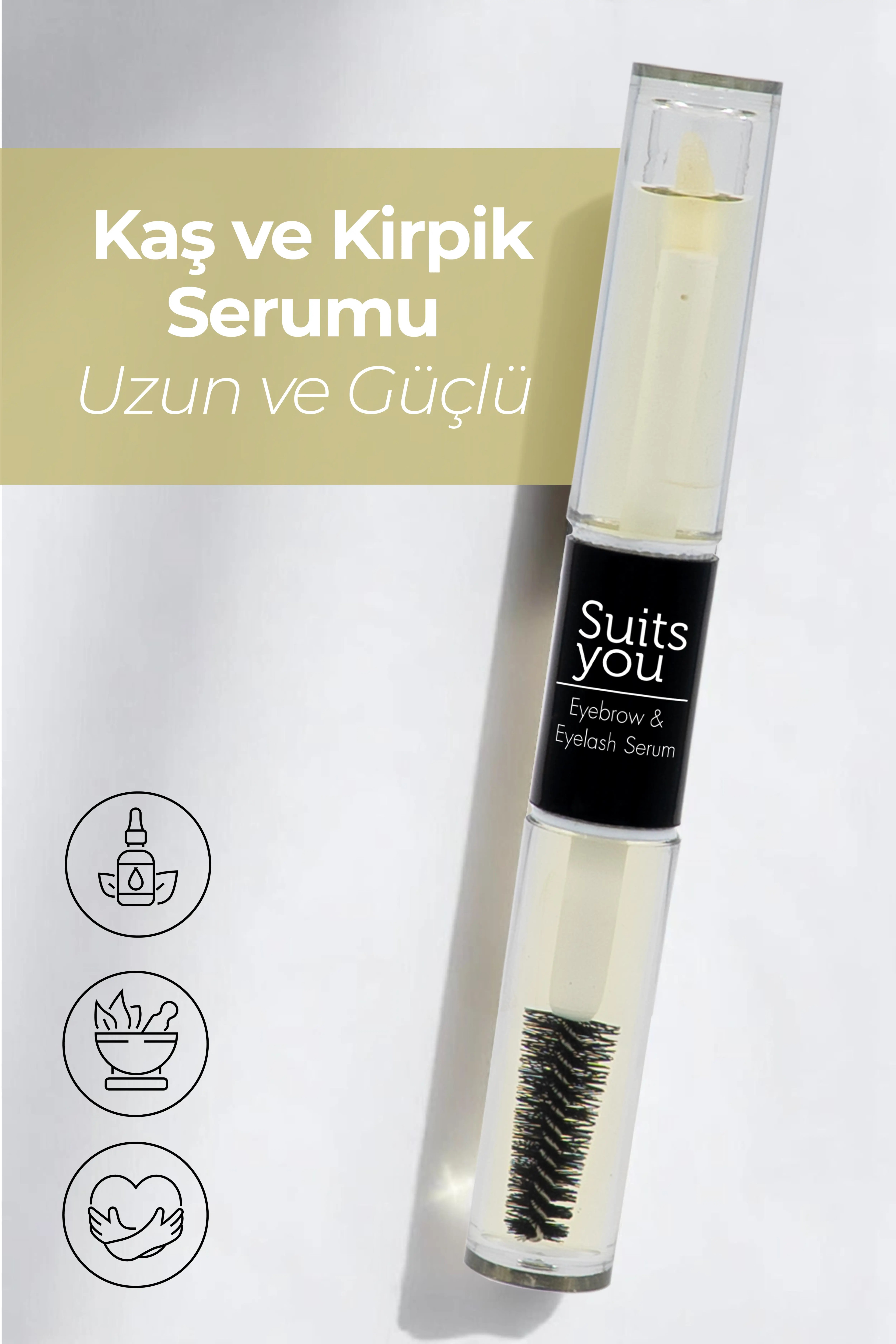 Kaş ve Kirpik Serumu - Uzun ve Güçlü