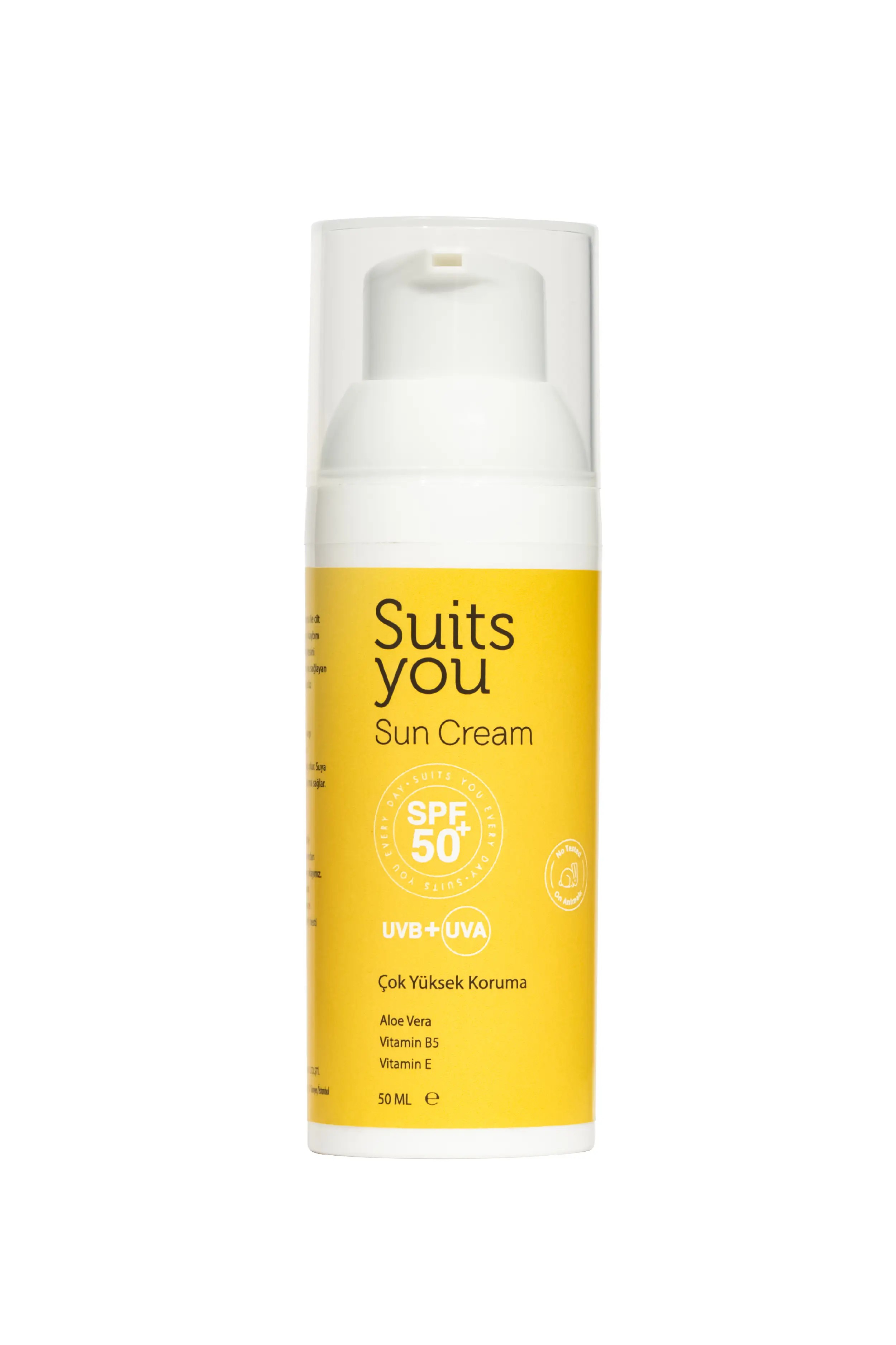 Güneş Kremi - Mineral Filtreli SPF50 Güneş Kremi 50ml