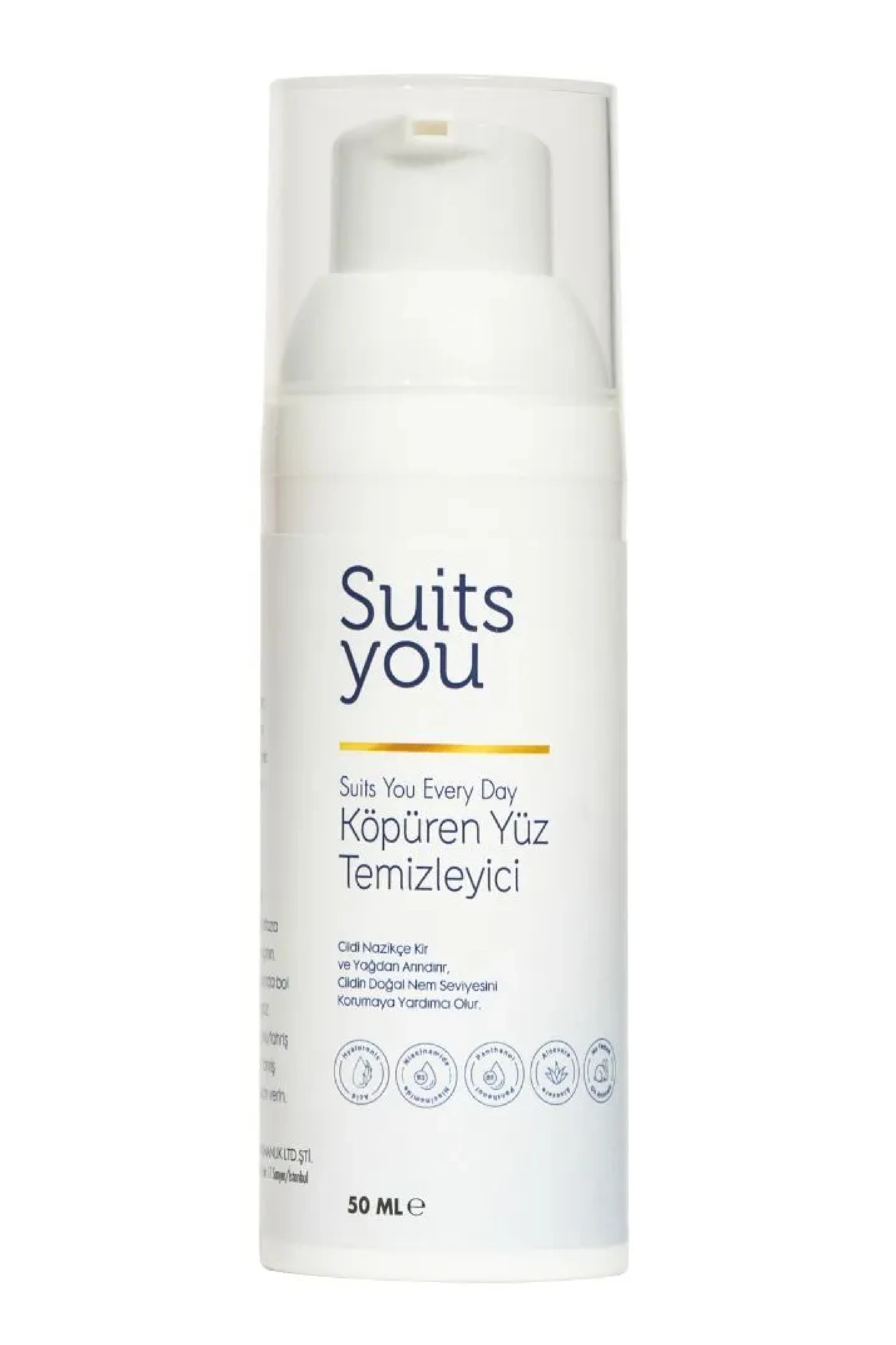 Köpüren Yüz Temizleyici –  Arındırıcı Köpüren Yüz Temizleyici 50 ML