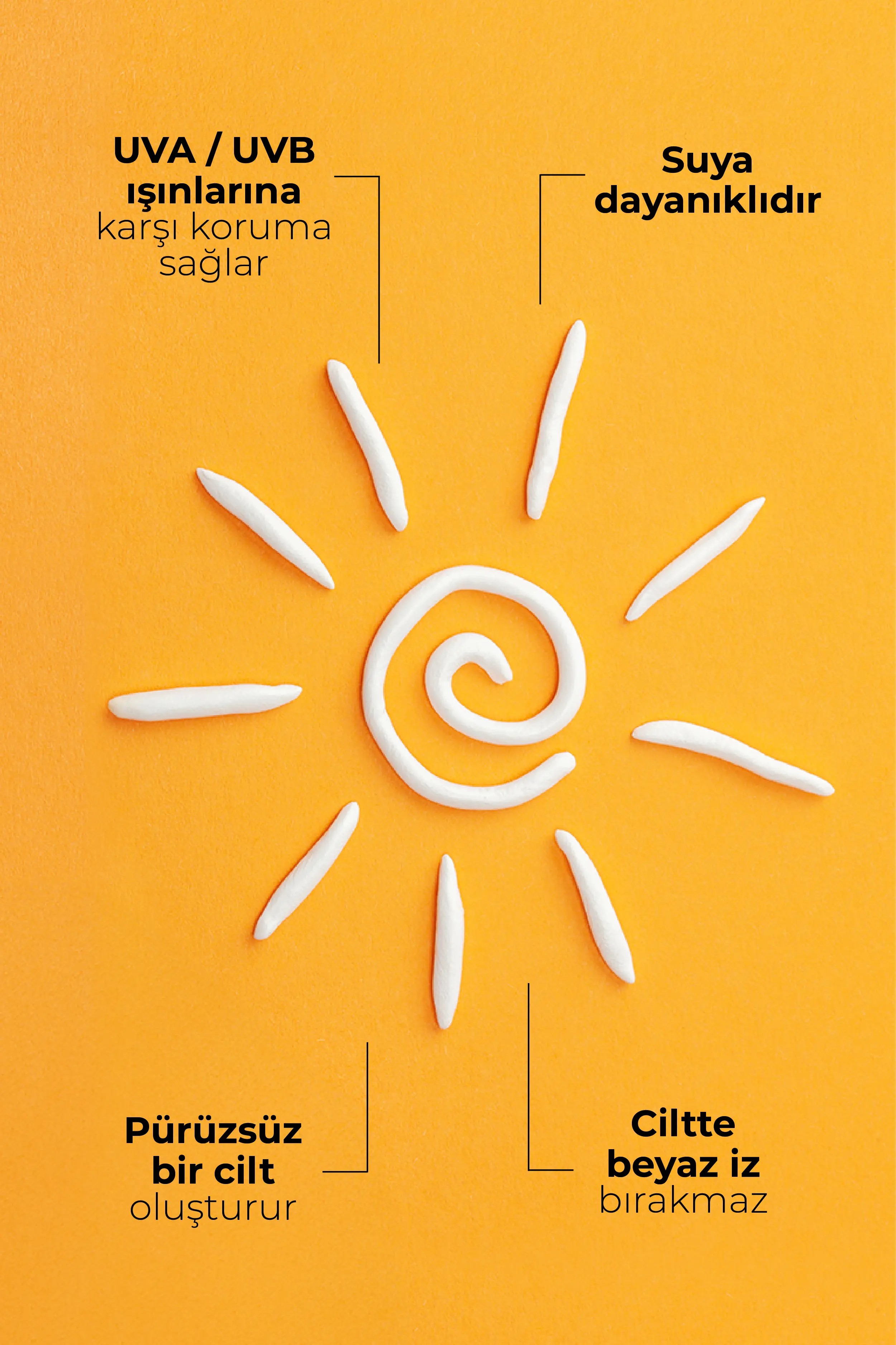 Güneş Kremi - Mineral Filtreli SPF50 Güneş Kremi 50ml