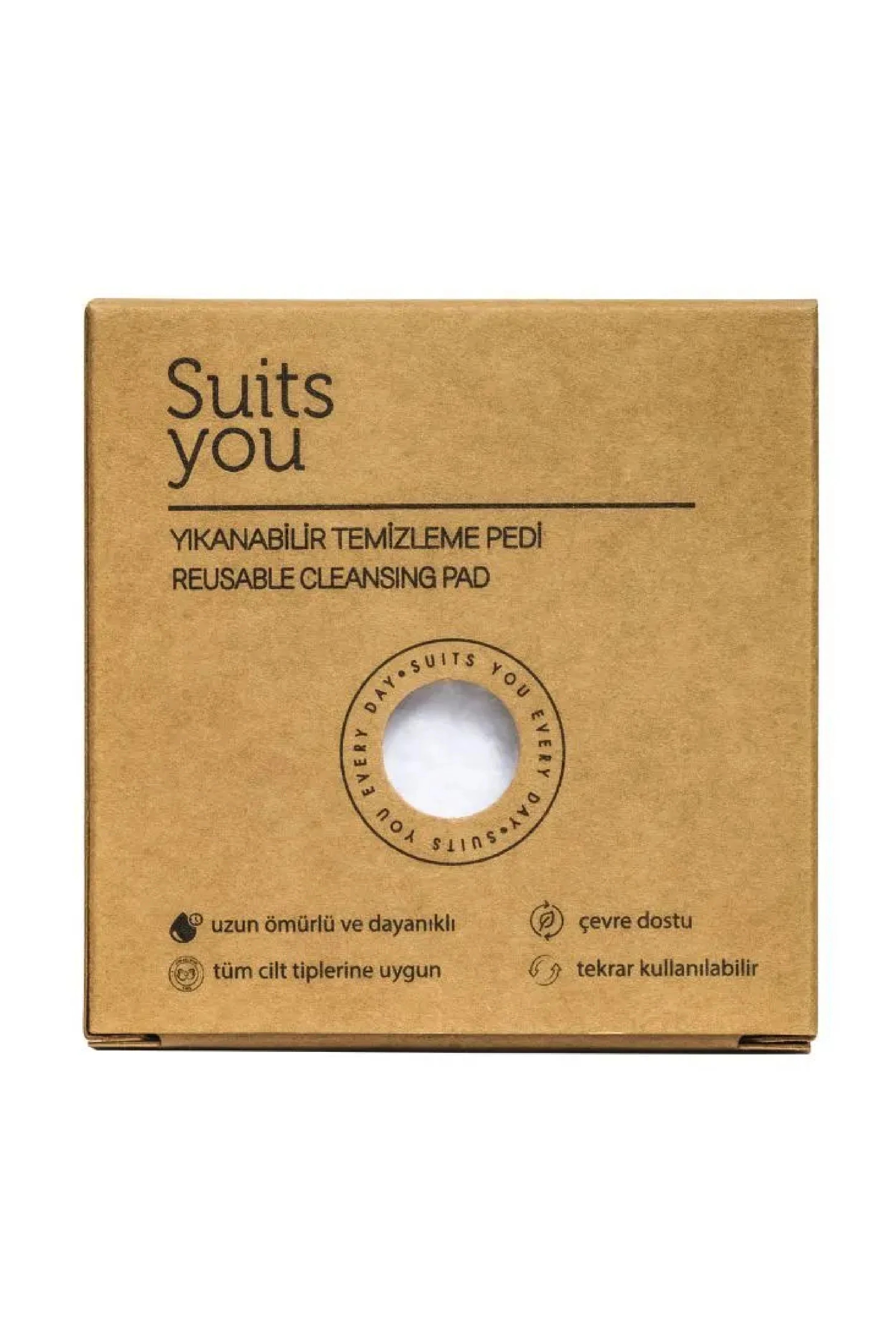 Yıkanabilir Temizleme Pedi – Reusable Cleansing Pad