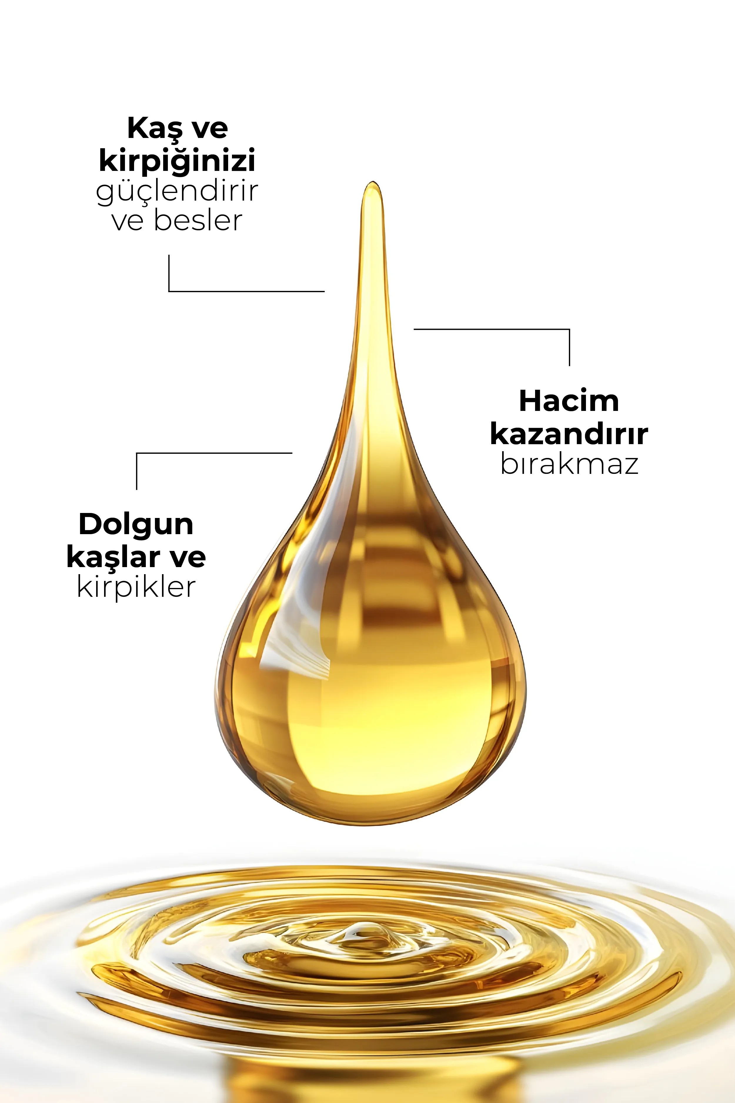Kaş ve Kirpik Serumu - Uzun ve Güçlü