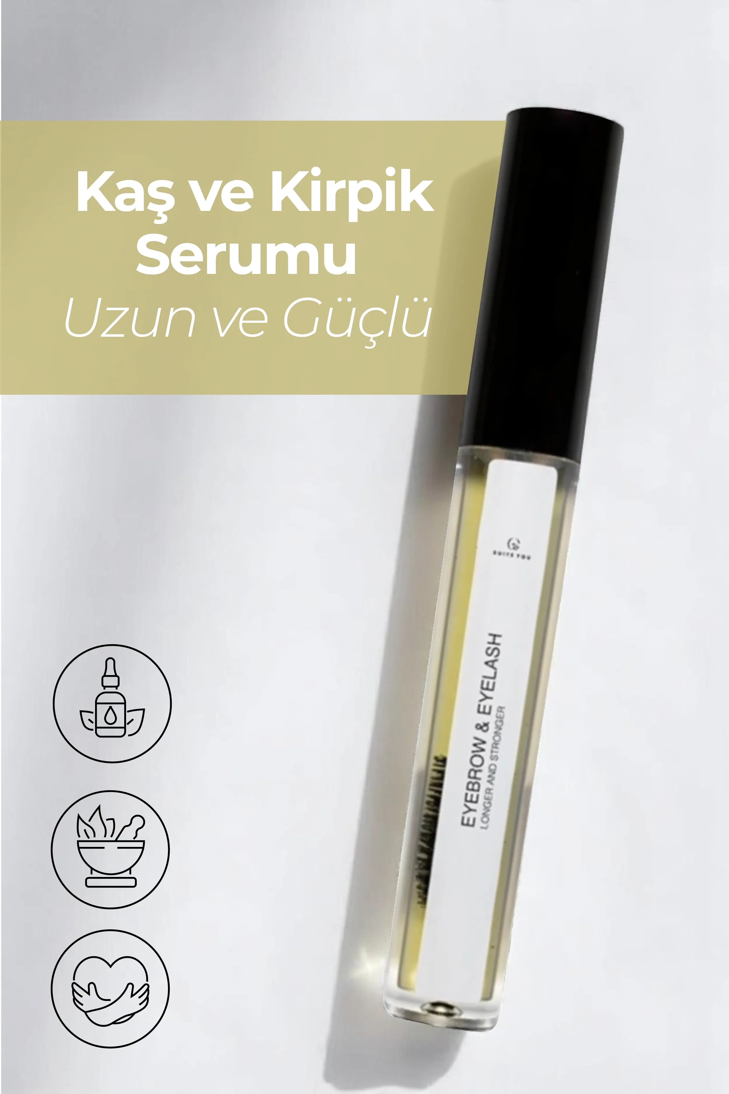 Kaş ve Kirpik Serumu - Uzun ve Güçlü
