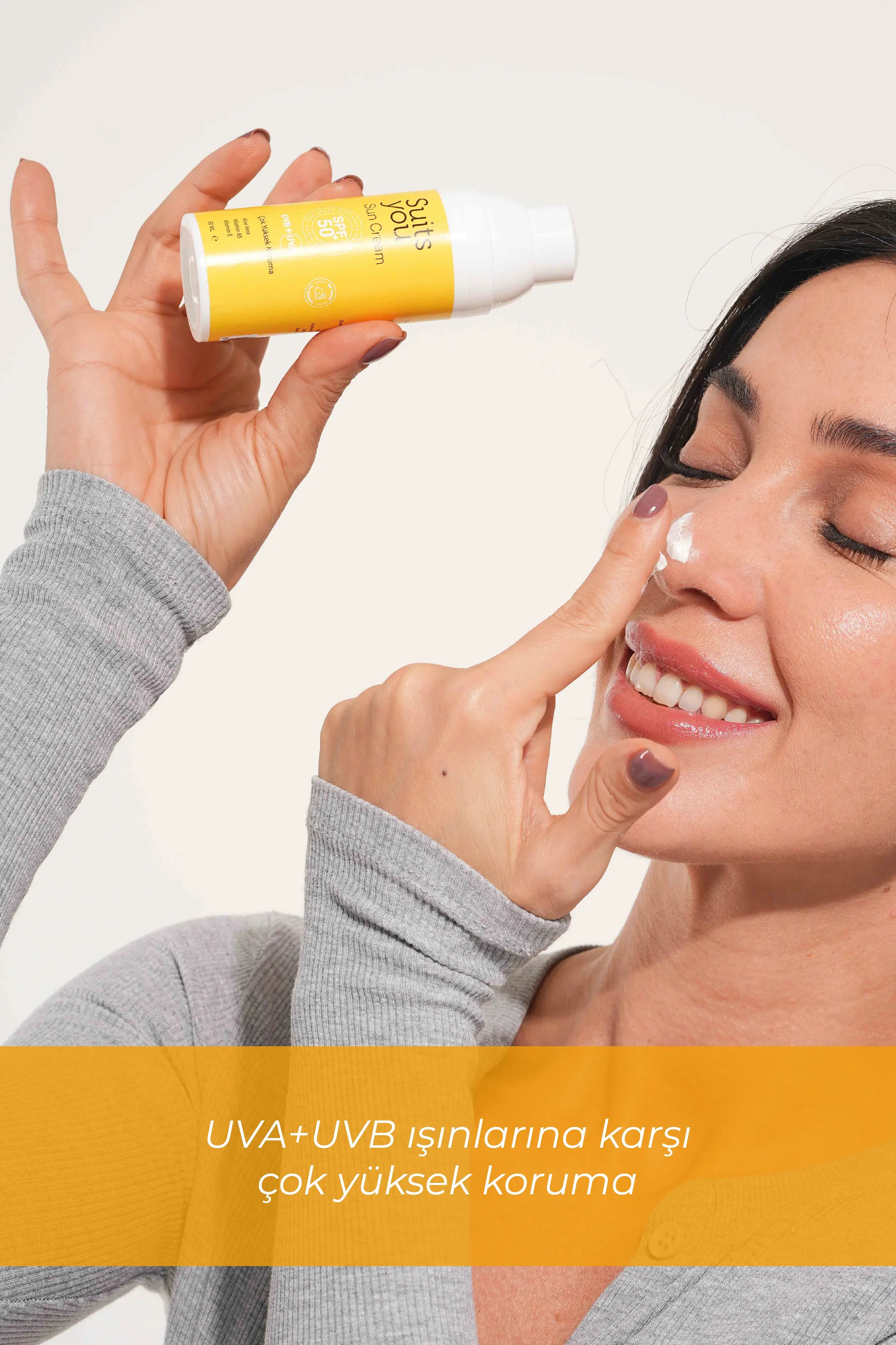 Güneş Kremi - Mineral Filtreli SPF50 Güneş Kremi 50ml