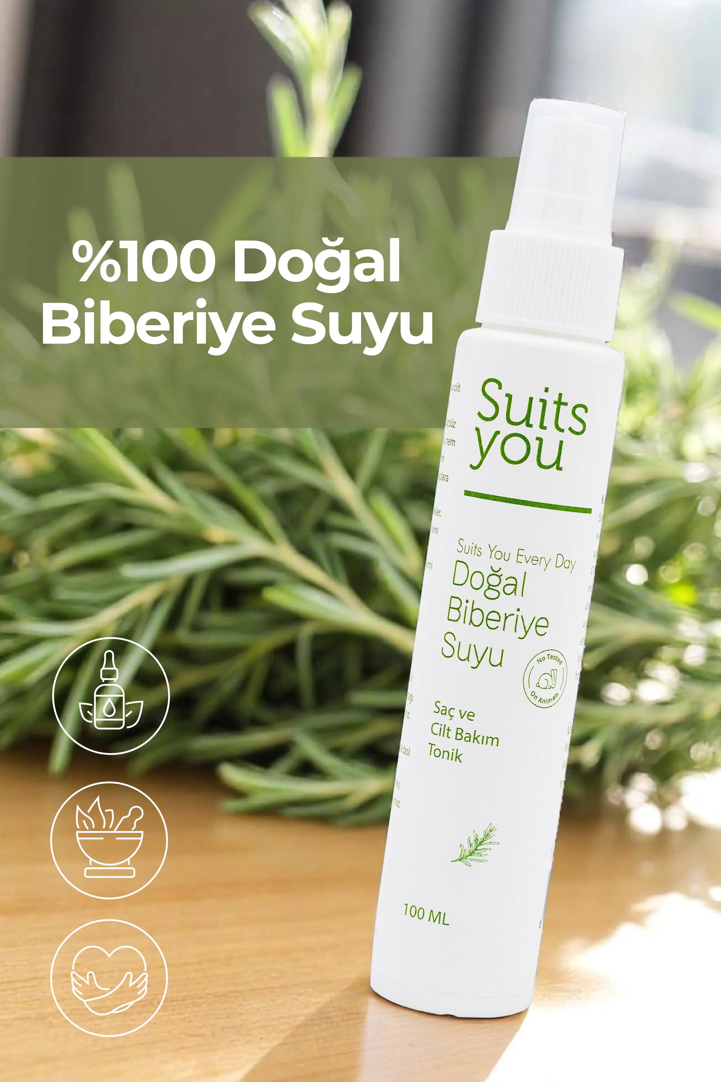 Suits You Doğal Biberiye Suyu