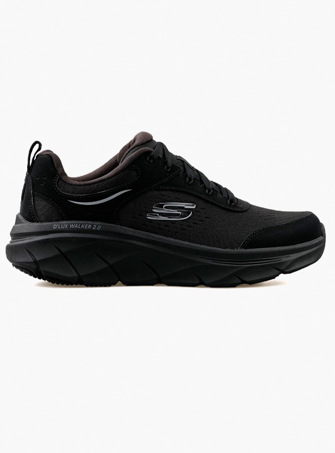 Skechers D'Lux Walker 2.0 Erkek Günlük Ayakkabı 232715_BBK