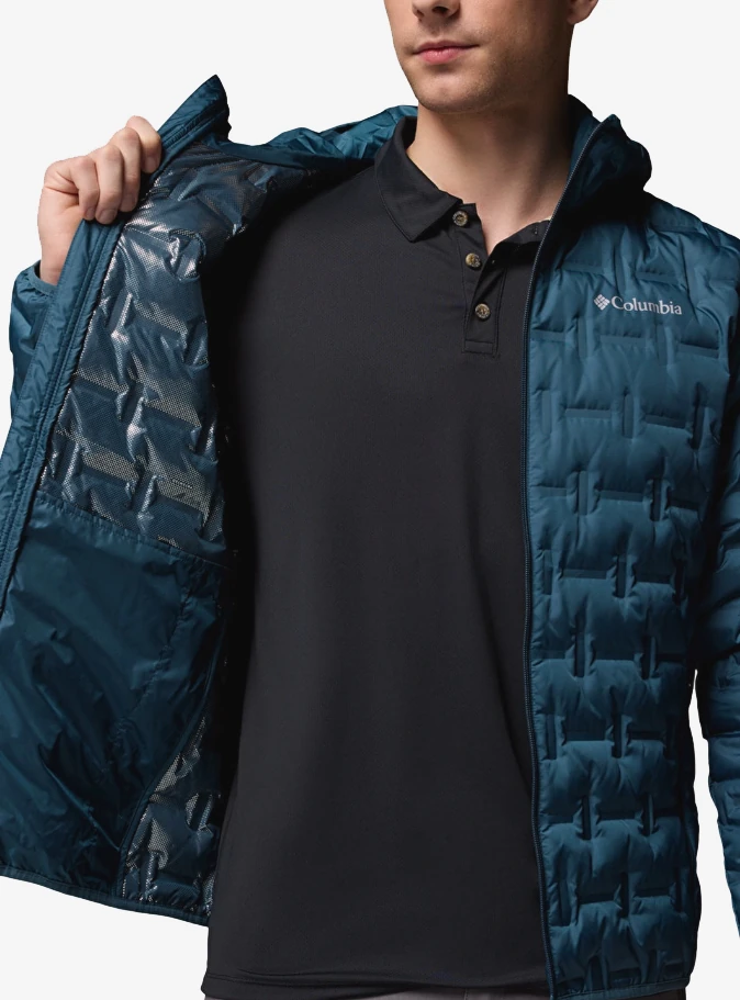 Columbia WO6610 Delta Ridge II Down Hooded Erkek Mont 2086221-429