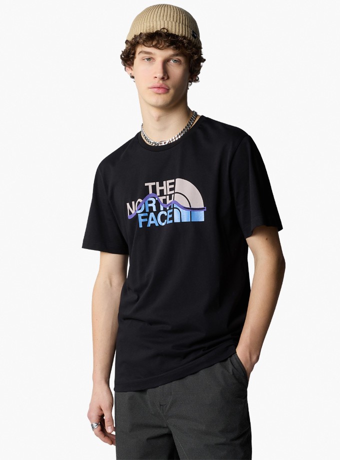 The North Face Mountain Line Tee Erkek T-Shirt NF0A87NT-JK3