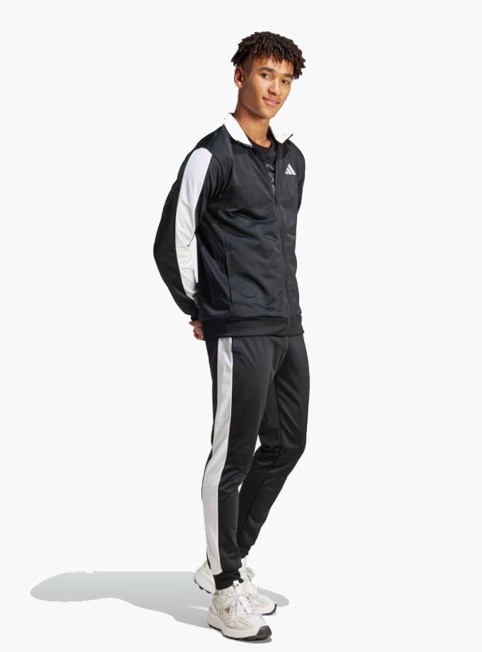 adidas Conjunto Sportswear Basic Tricot Colorblock Erkek Eşofman Takımı JI8896