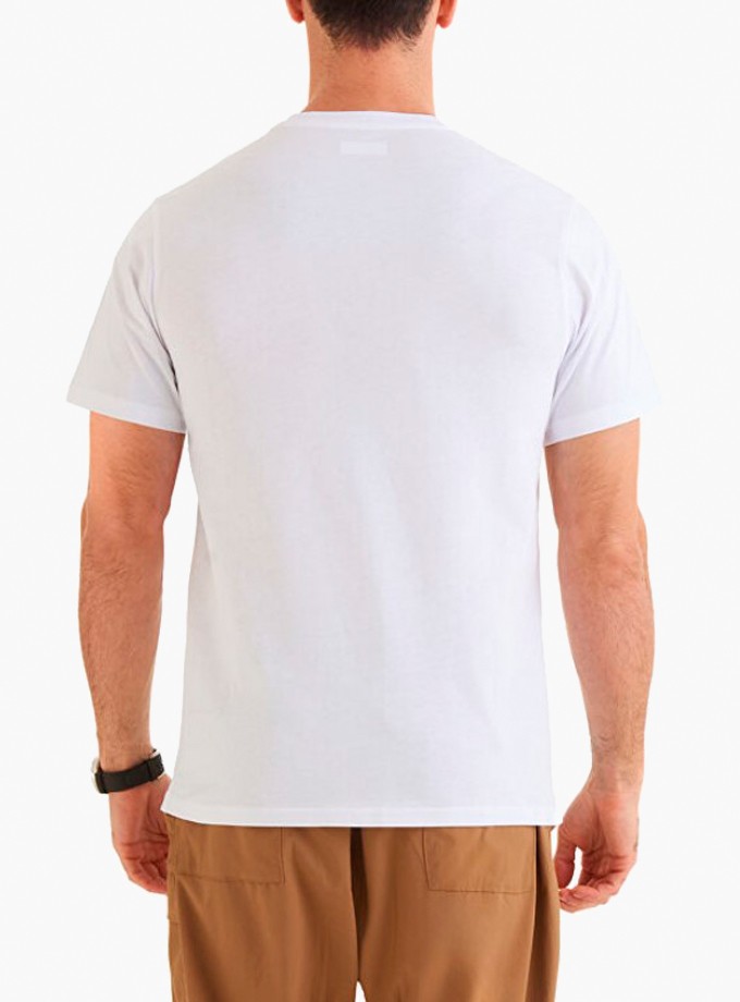 Columbia CS0121 CSC M Bar Split Graphic SS Tee Erkek T-Shirt 9120180-100 