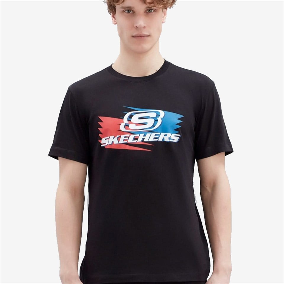 Skechers M Graphic Tee Big Logo T-Shirt Erkek Günlük Tişört