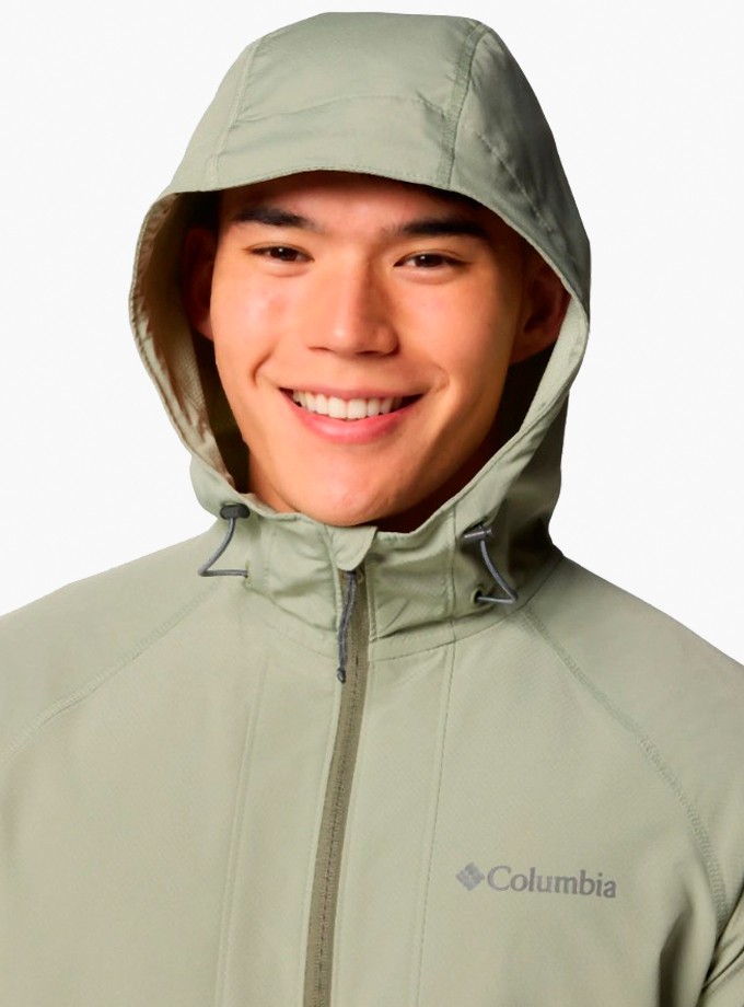 COLUMBIA WO9423 TALL HEIGHTS II HOODED SOFTSHELL Erkek Sweatshirt 2117211-348