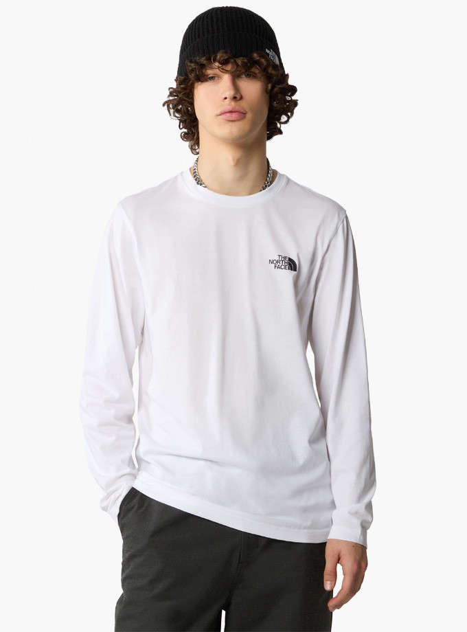 The North Face M L/S Simple Dome Tee Erkek Uzun Kollu Tişört NF0A87QN-FN4