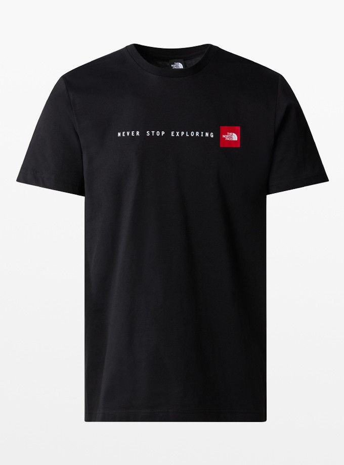 The North Face M Ss Never Stop Exploring Tee Erkek T-Shirt NF0A87NS-JK3