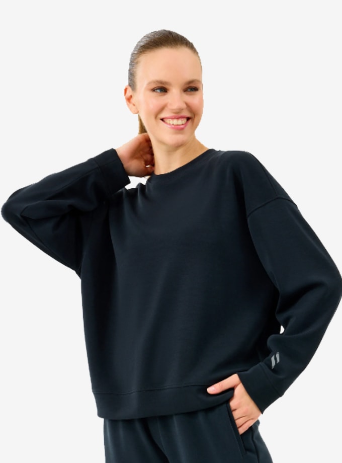 Skechers W Lounge Loose Crew Neck Kadın Sweatshirt 