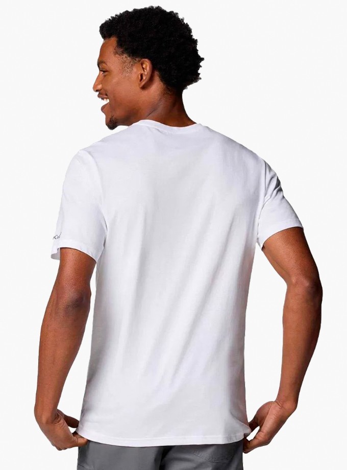 Columbia CS0413 CSC M Heavenly Stacked Gem SS Tee Erkek T-Shirt 9110851-100